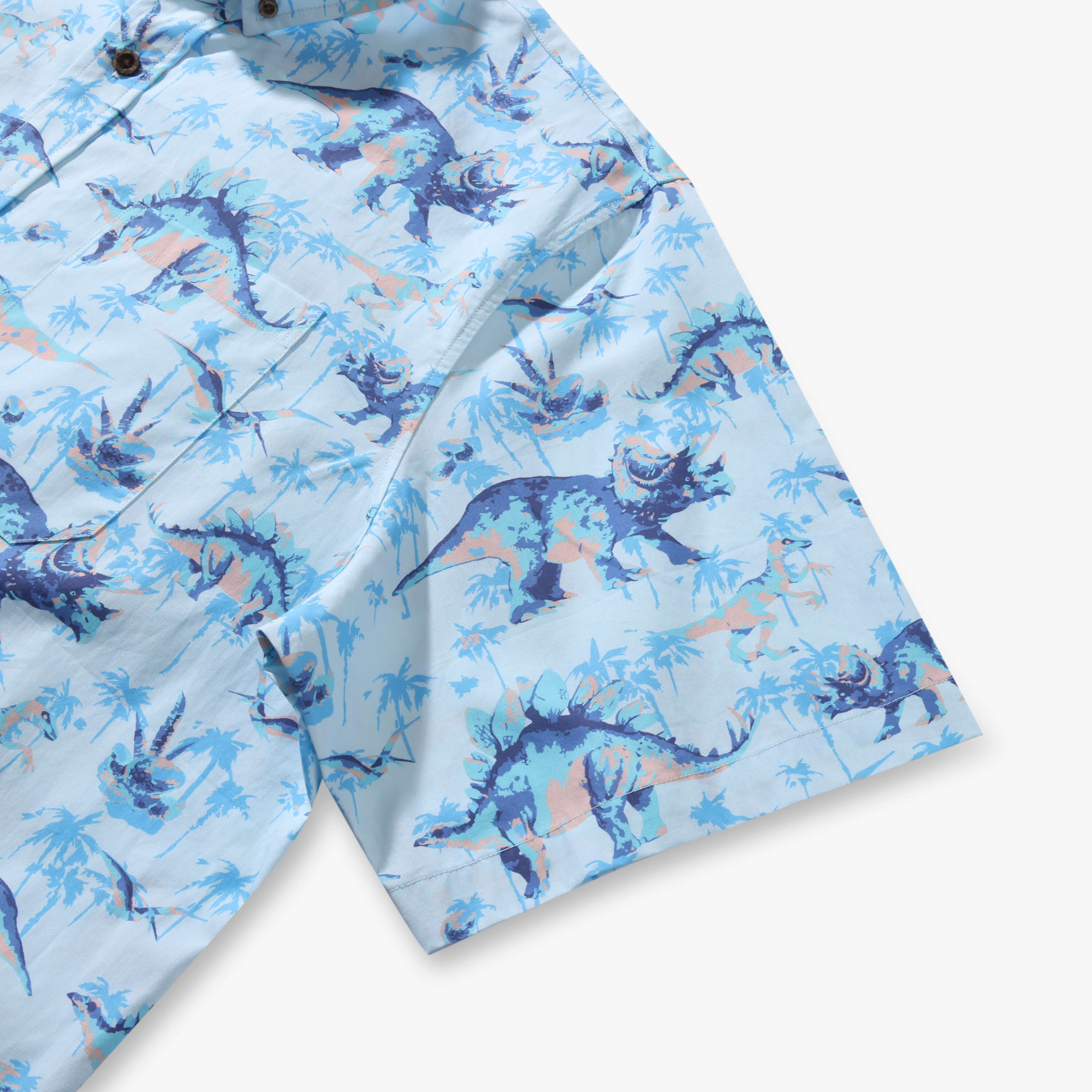 Dinosaur Print Hawaiian Shirt - Bonlax