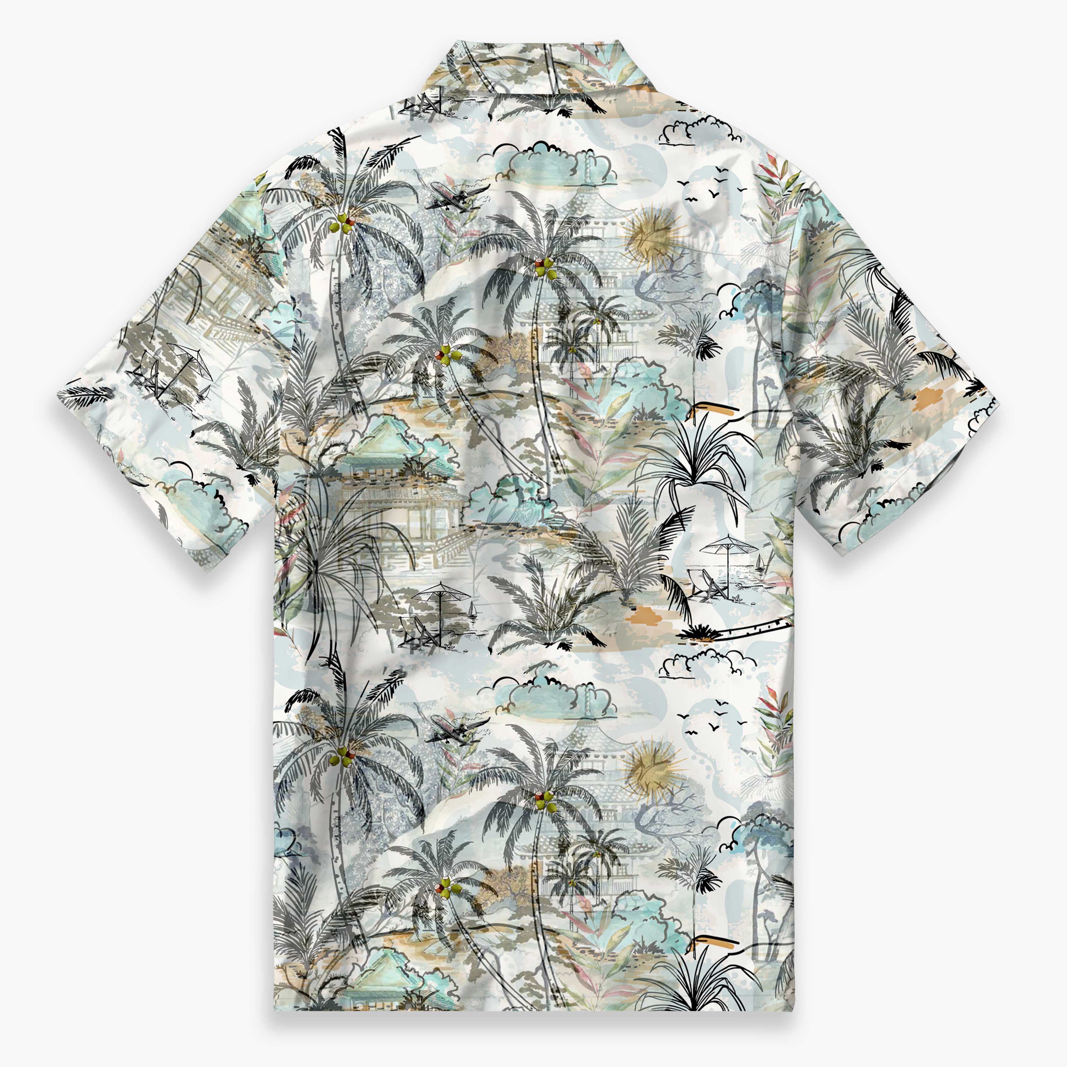 Coconut Beach Camp Shirt