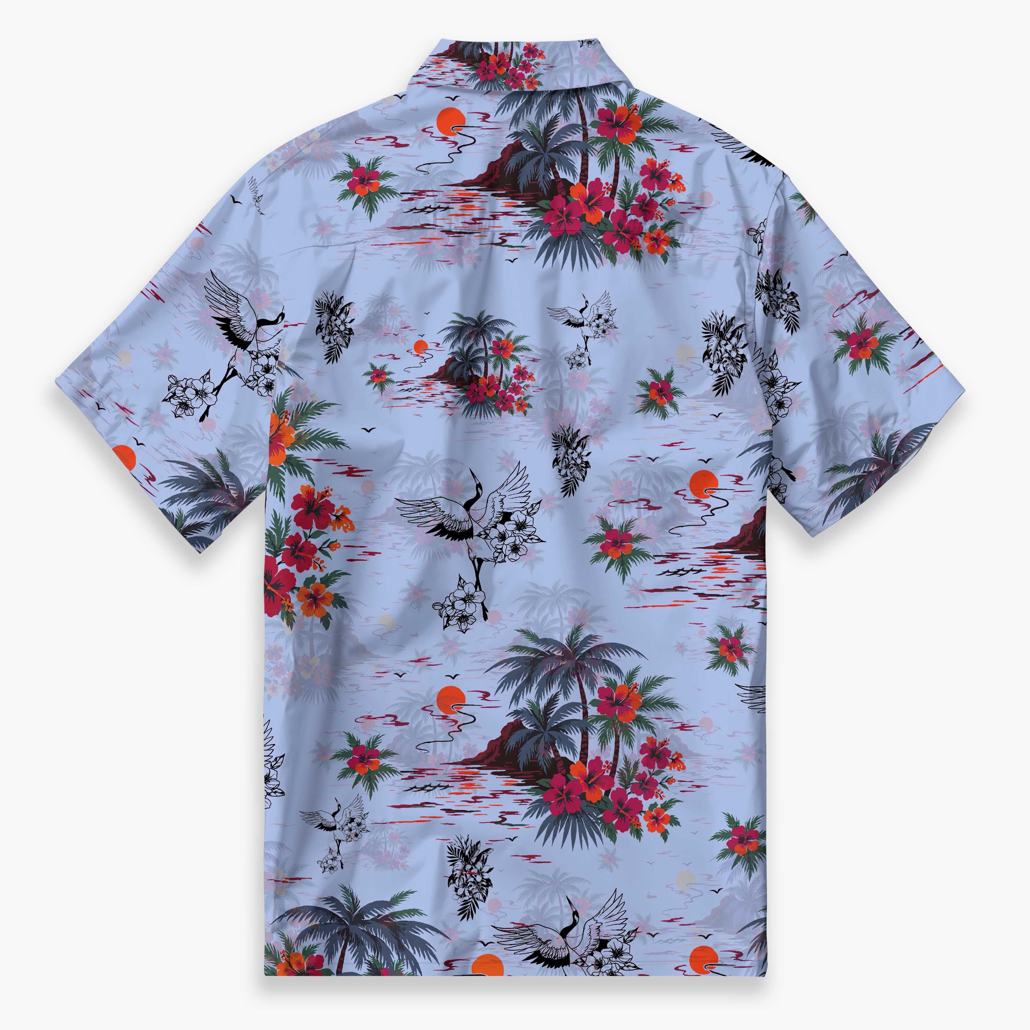 Sunset at the seaside Camp Shirt