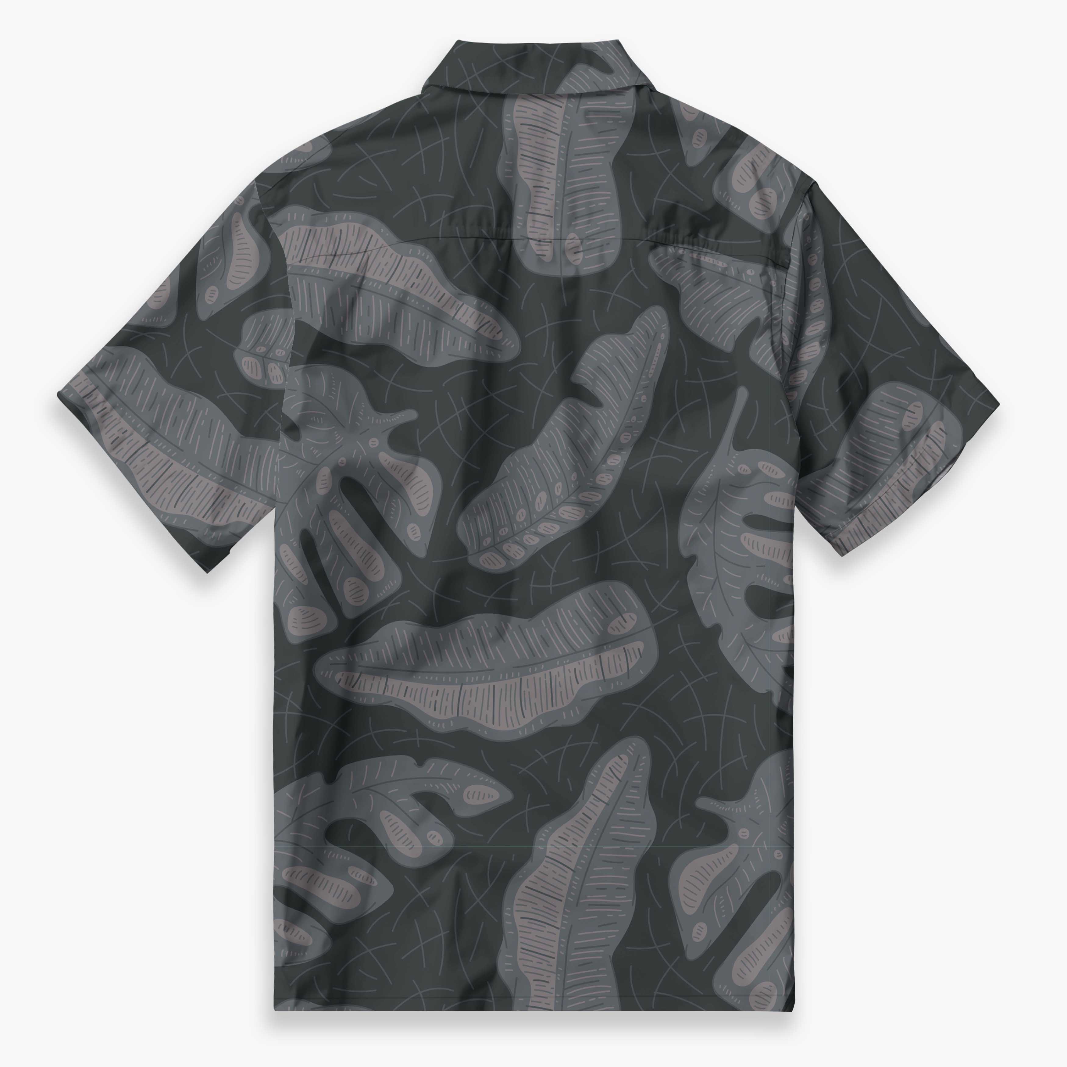 Tropical leaves Camp Shirt