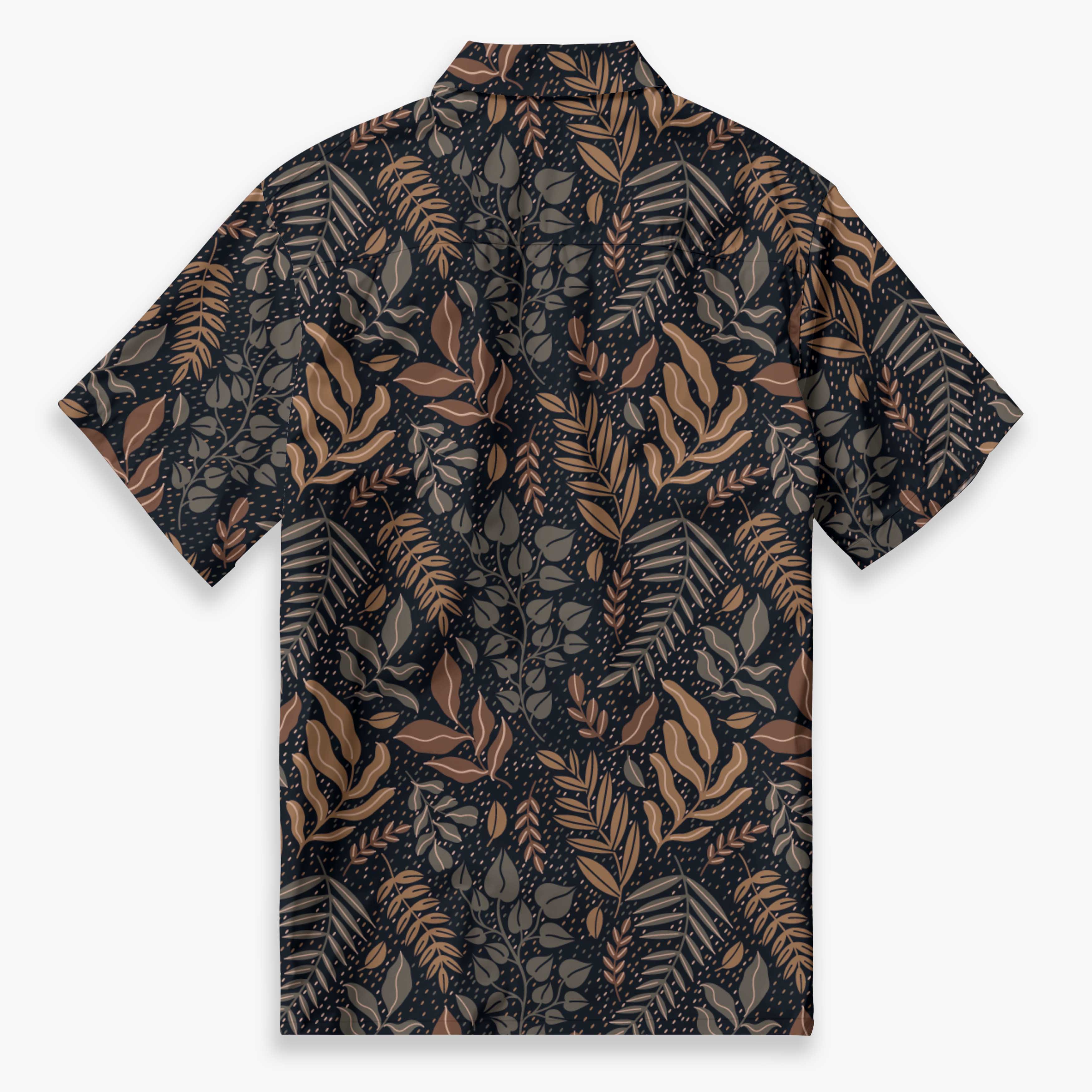 Abstract flowers Camp Shirt