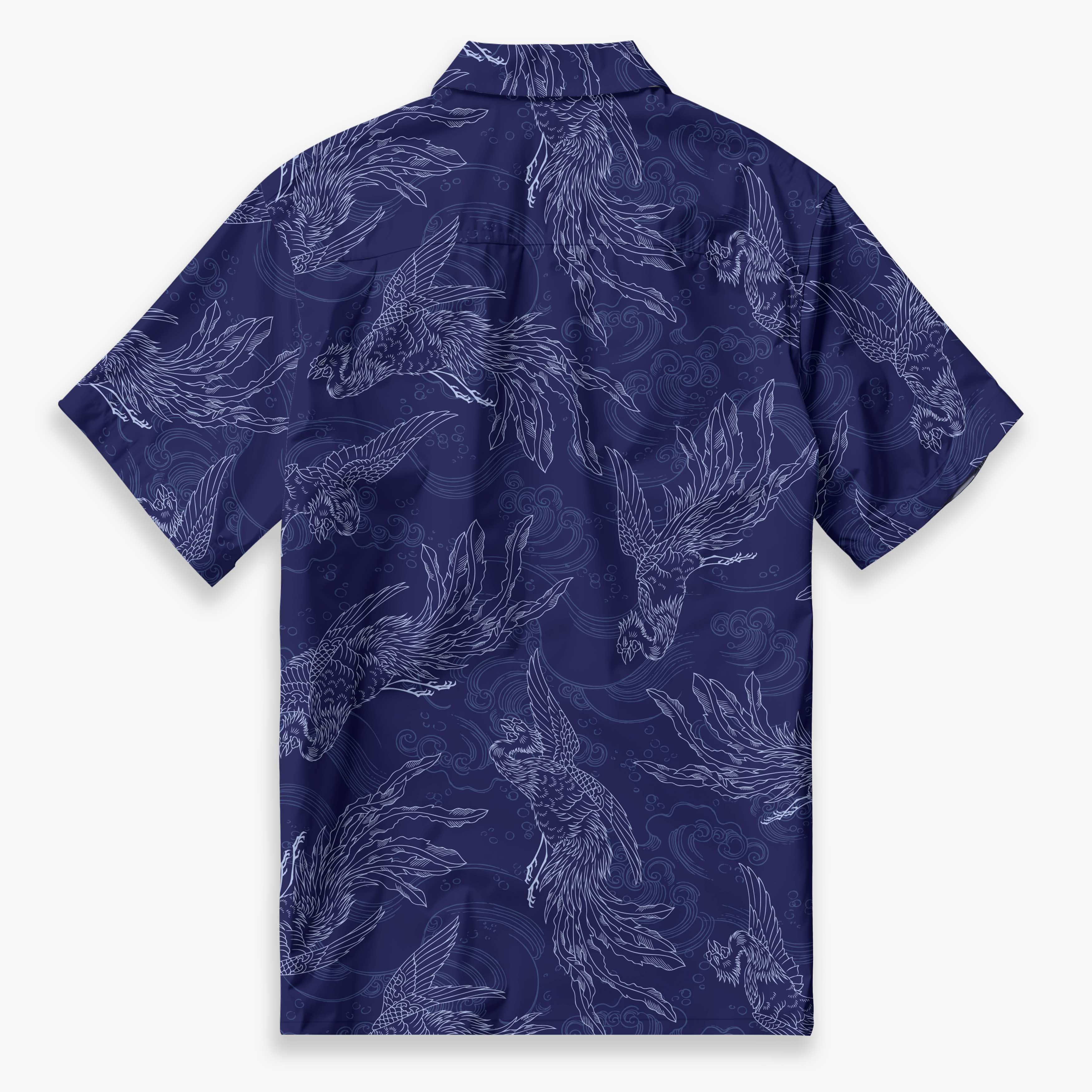 Oriental Phoenix Camp Shirt