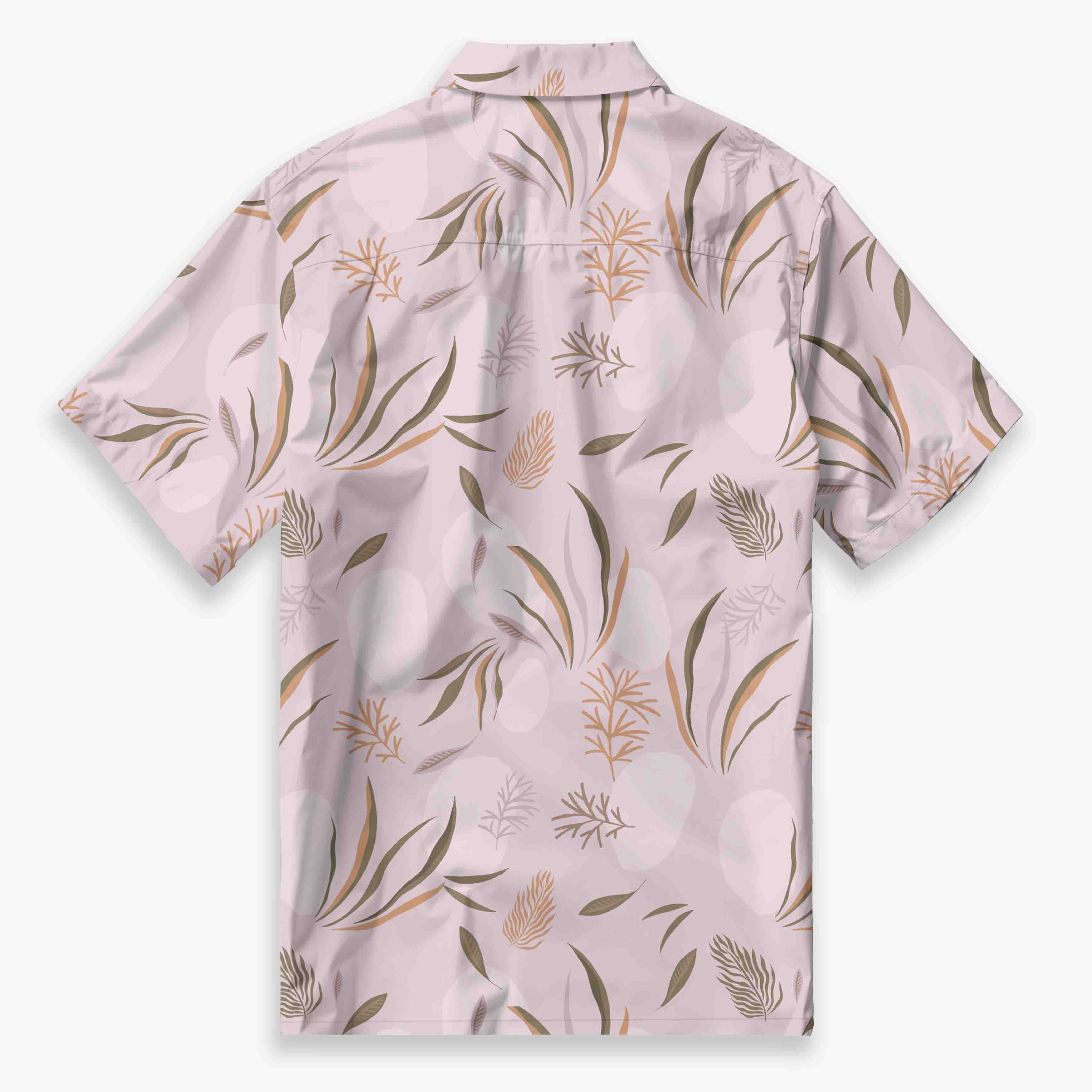 Spring Leaf Shadows Camp Shirt