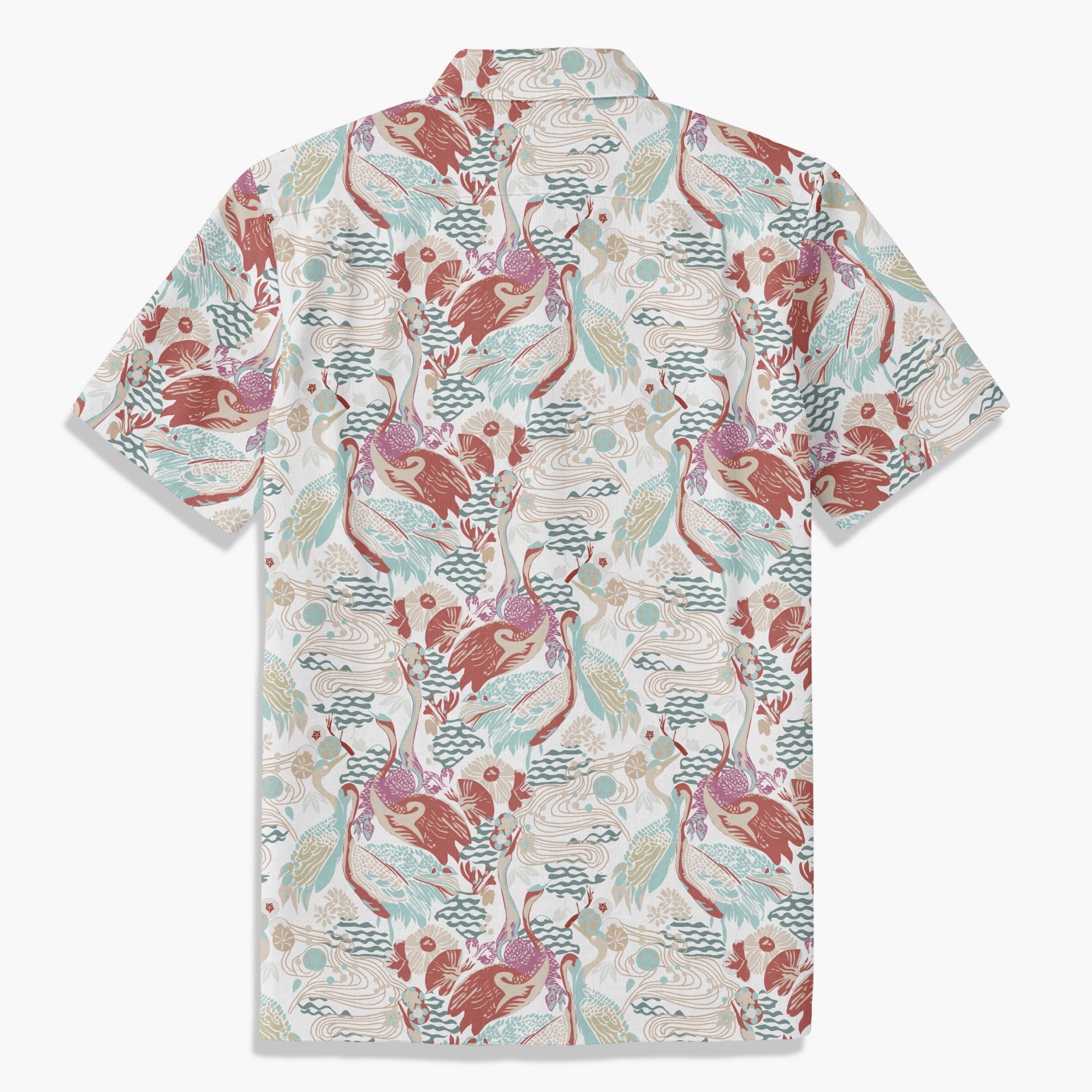 Mythic Blue Crane Blossom