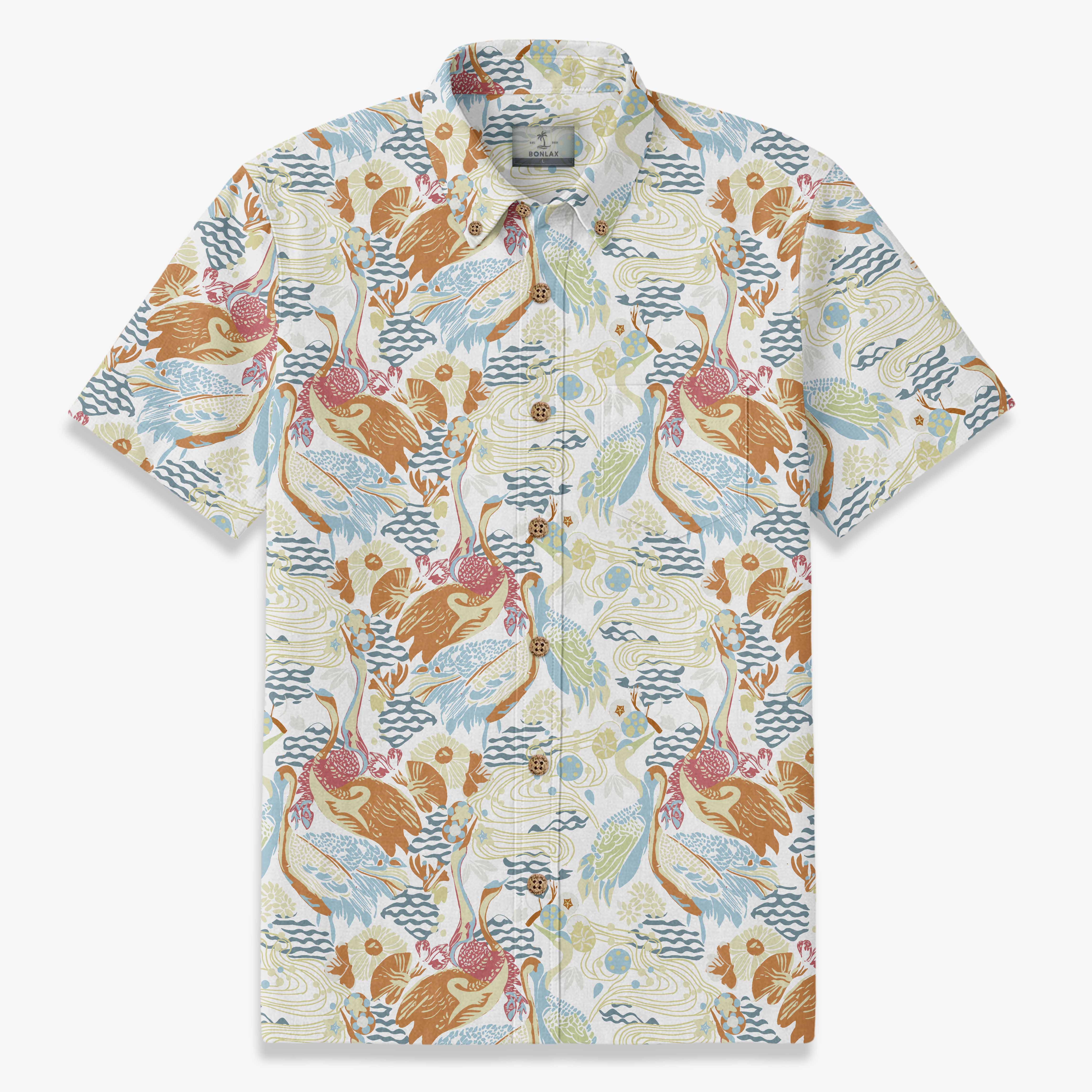 Mythic Blue Crane Blossom