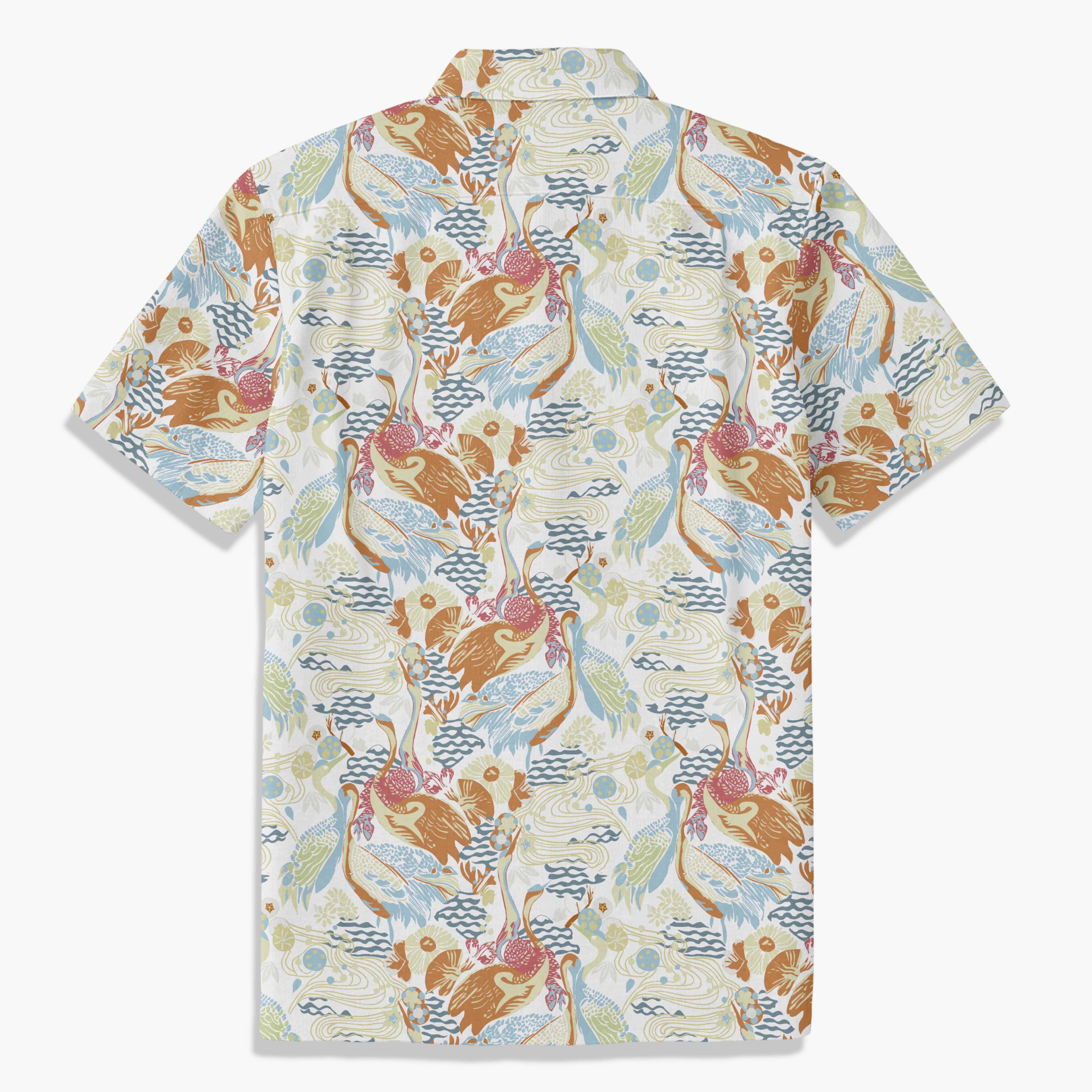 Mythic Blue Crane Blossom