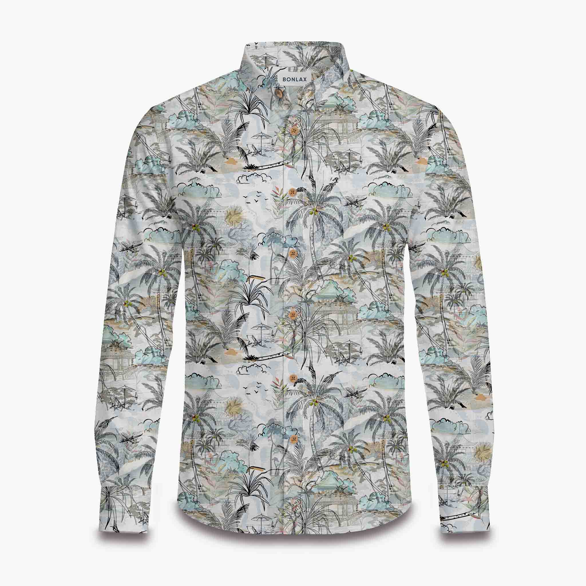 Coconut Beach Long Sleeve Shirt