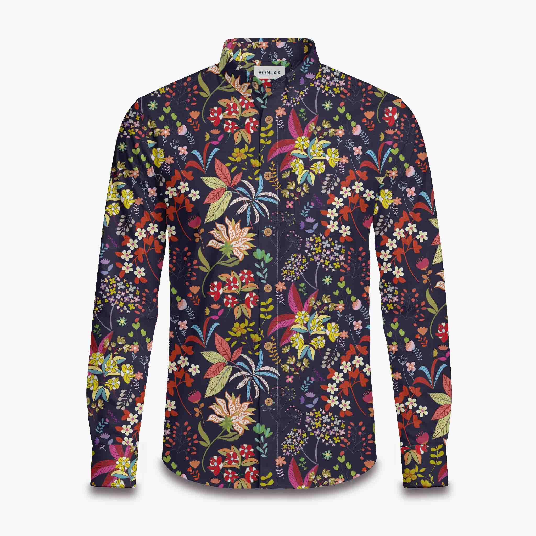 Spoon Floral Long Sleeve Shirt
