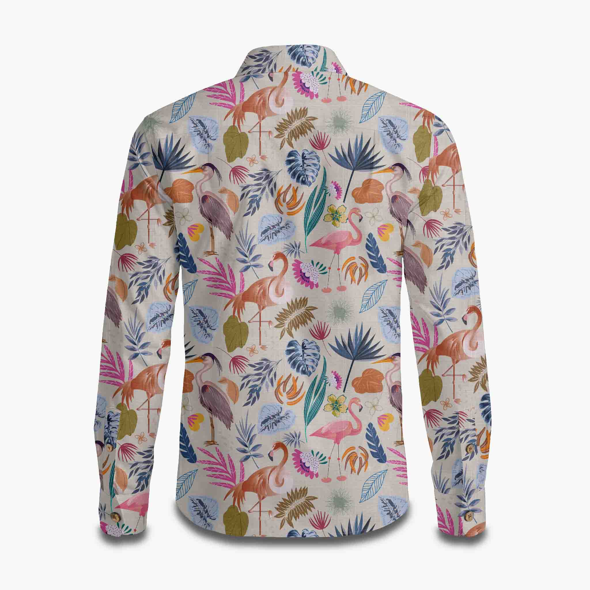 Flamingo Long Sleeve Shirt