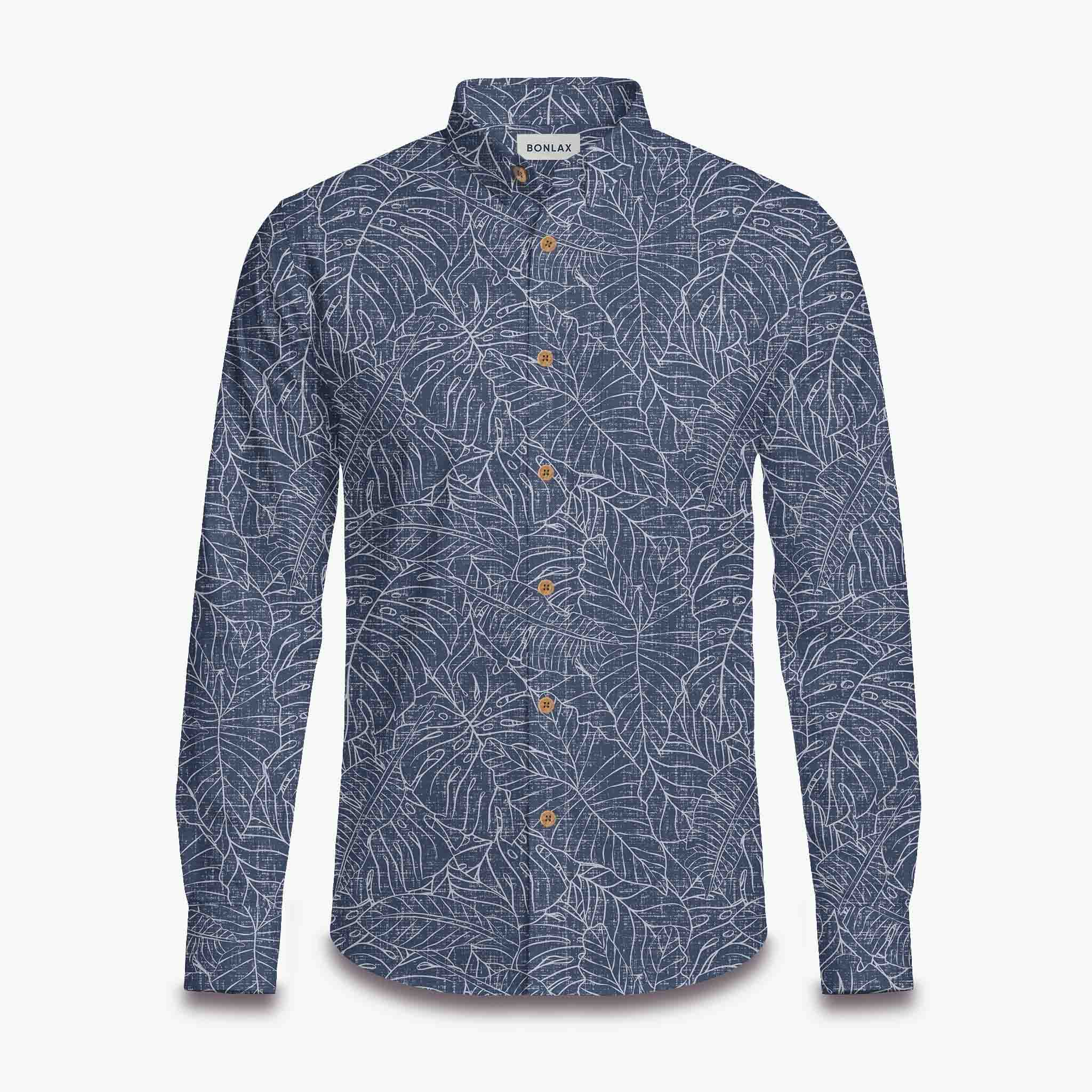 Indigo tropic Resort Long Sleeve Shirt