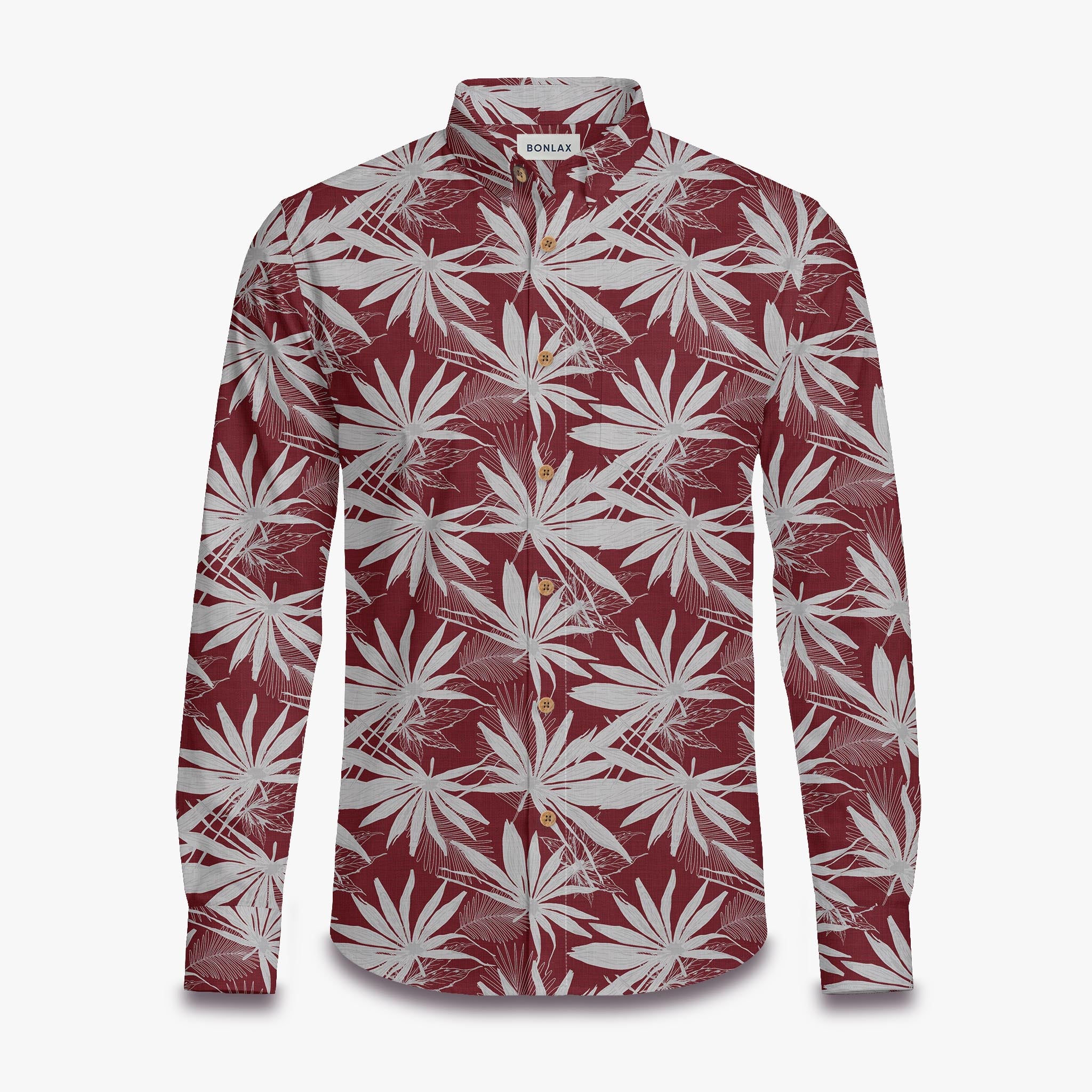 Vintage Palm Jungle Long Sleeve Shirt