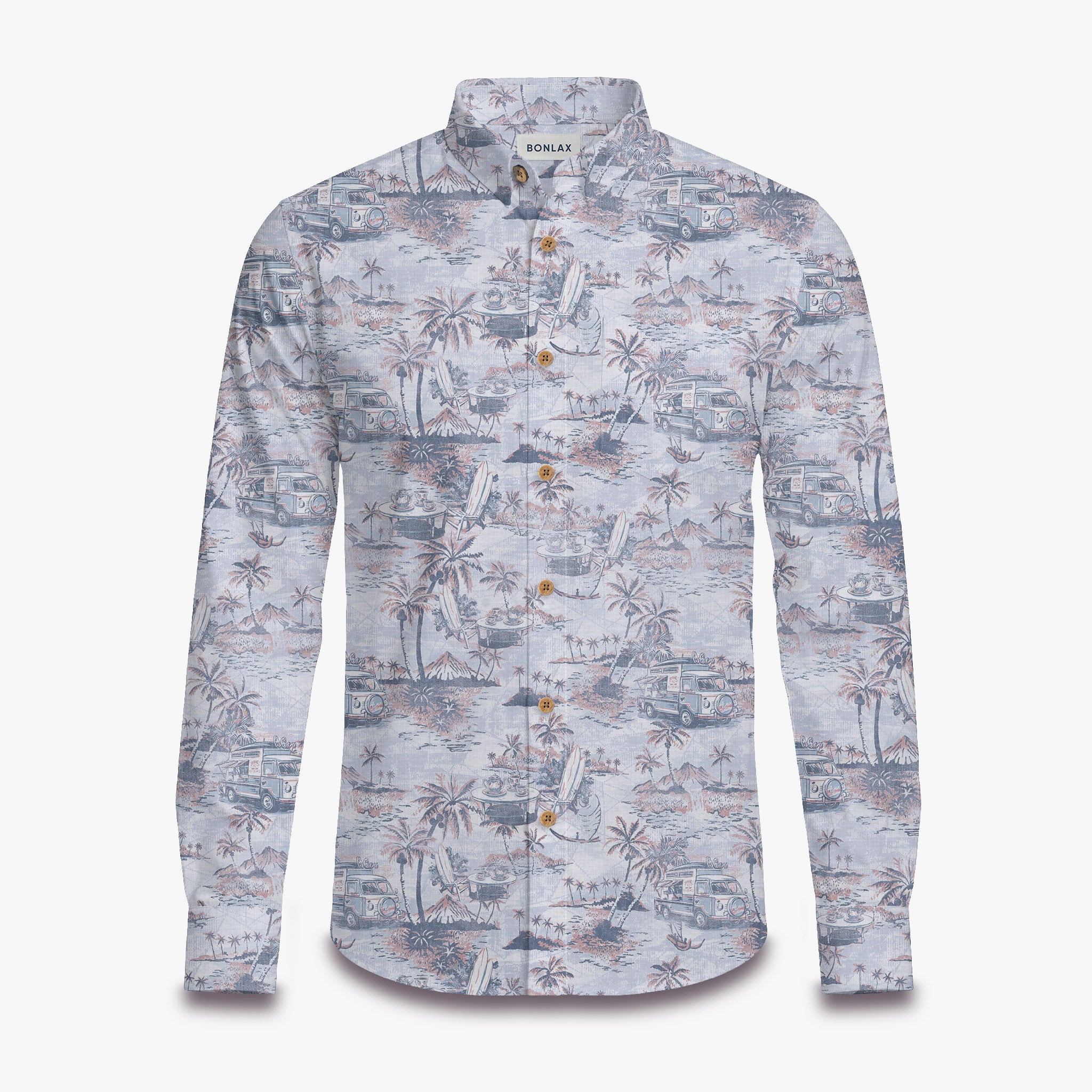 Coastal Leisure Time Long Sleeve Shirt