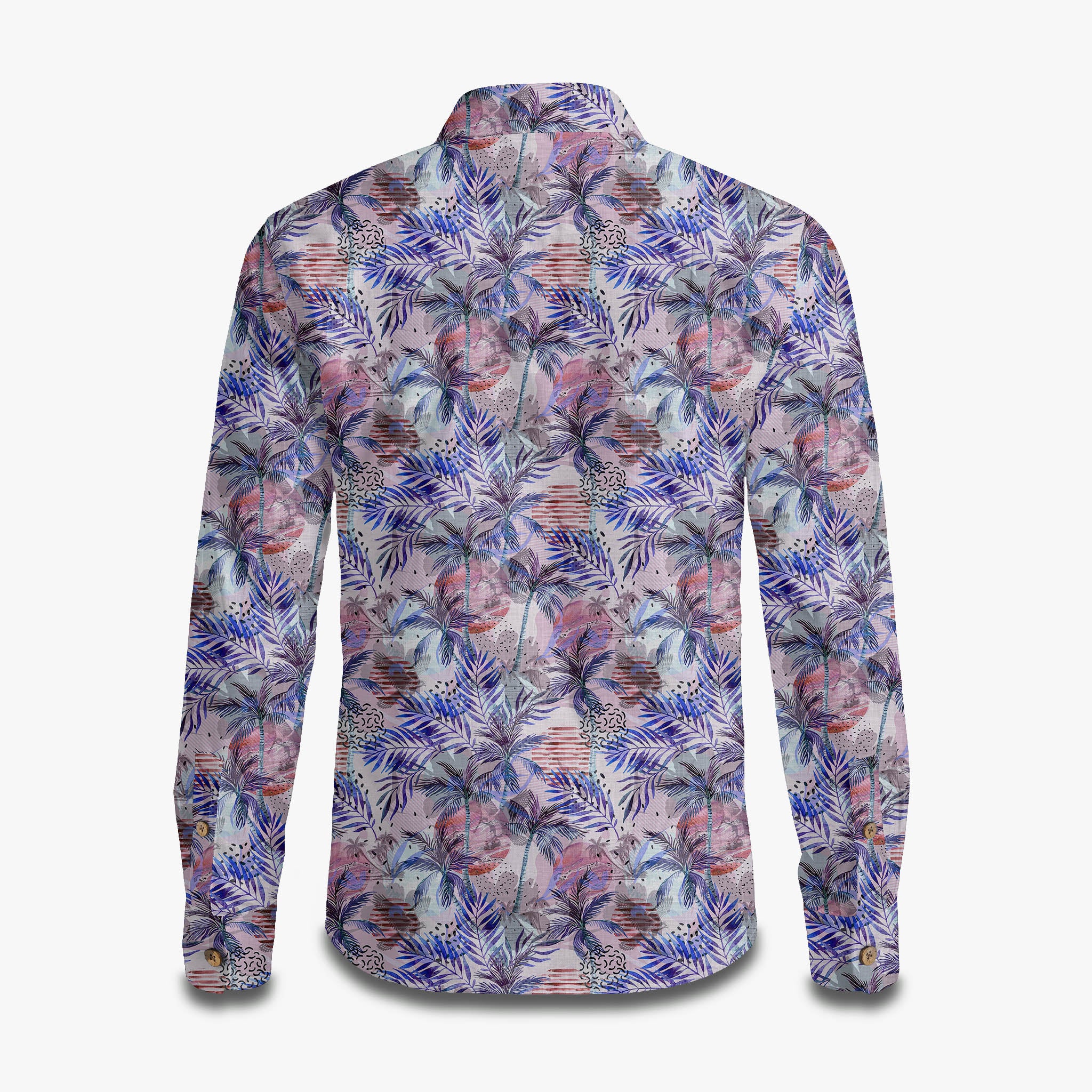 Eagle & palm trees Long Sleeve Shirt