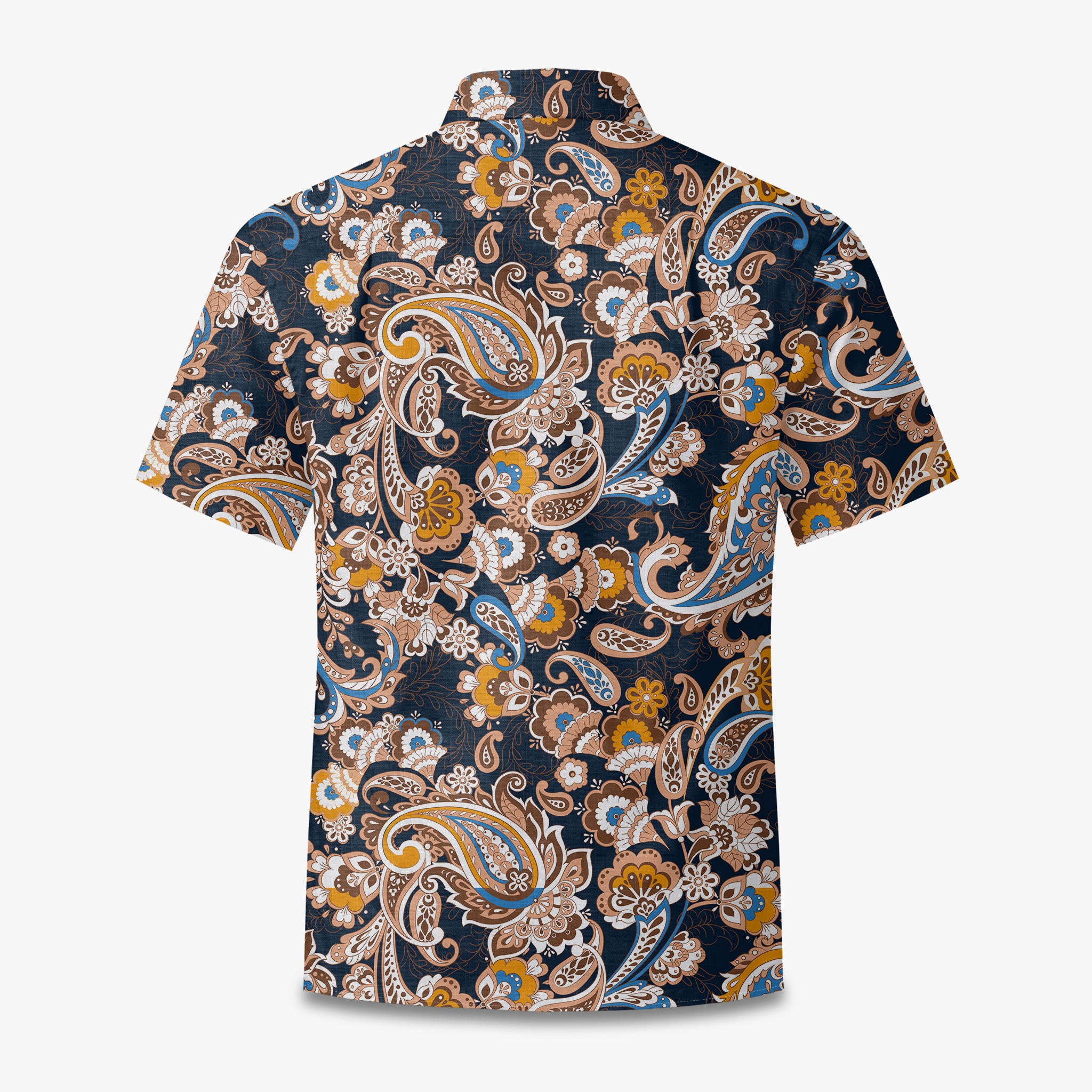 Bohemian Paisley Camp Shirt