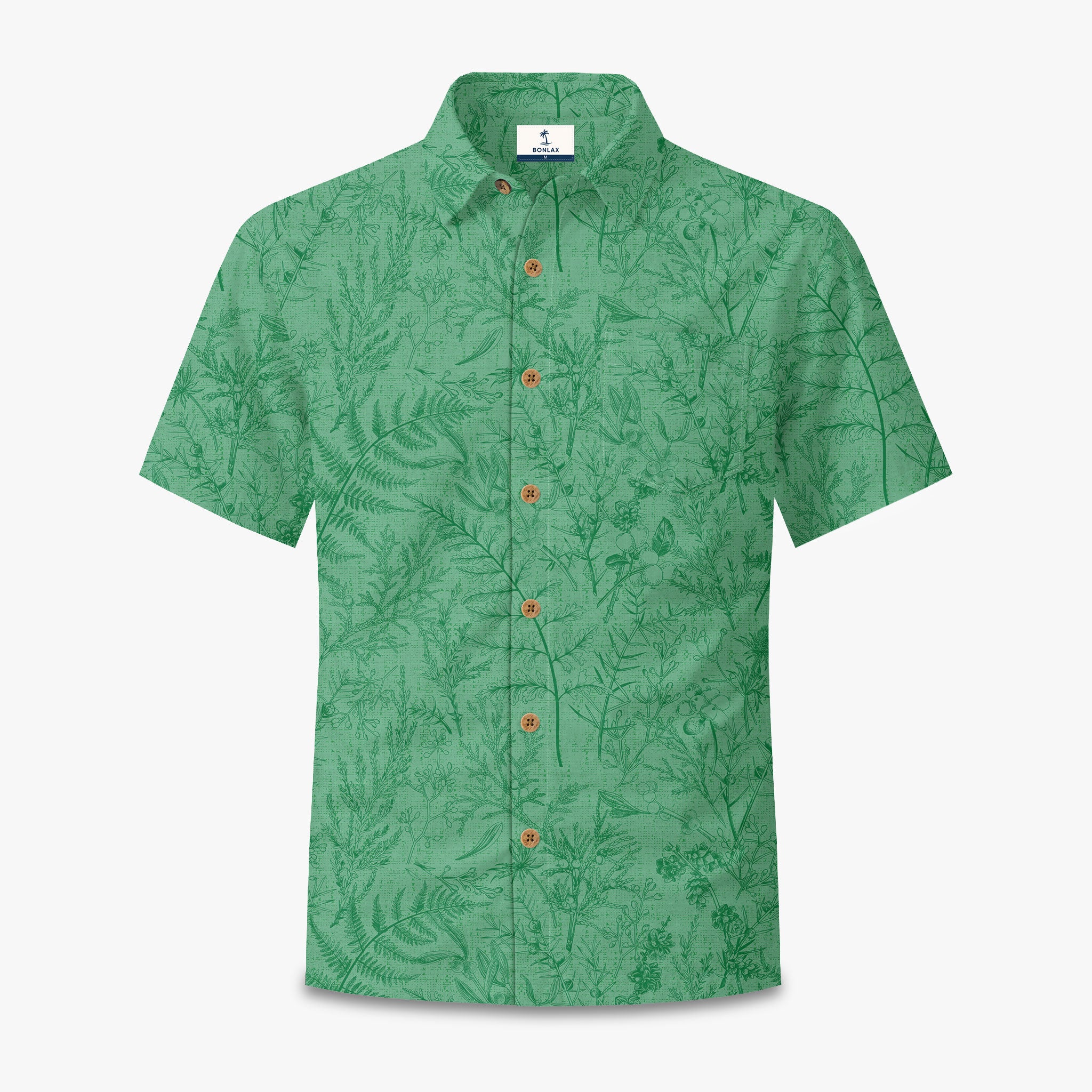 Mistwood Fern Print Shirt
