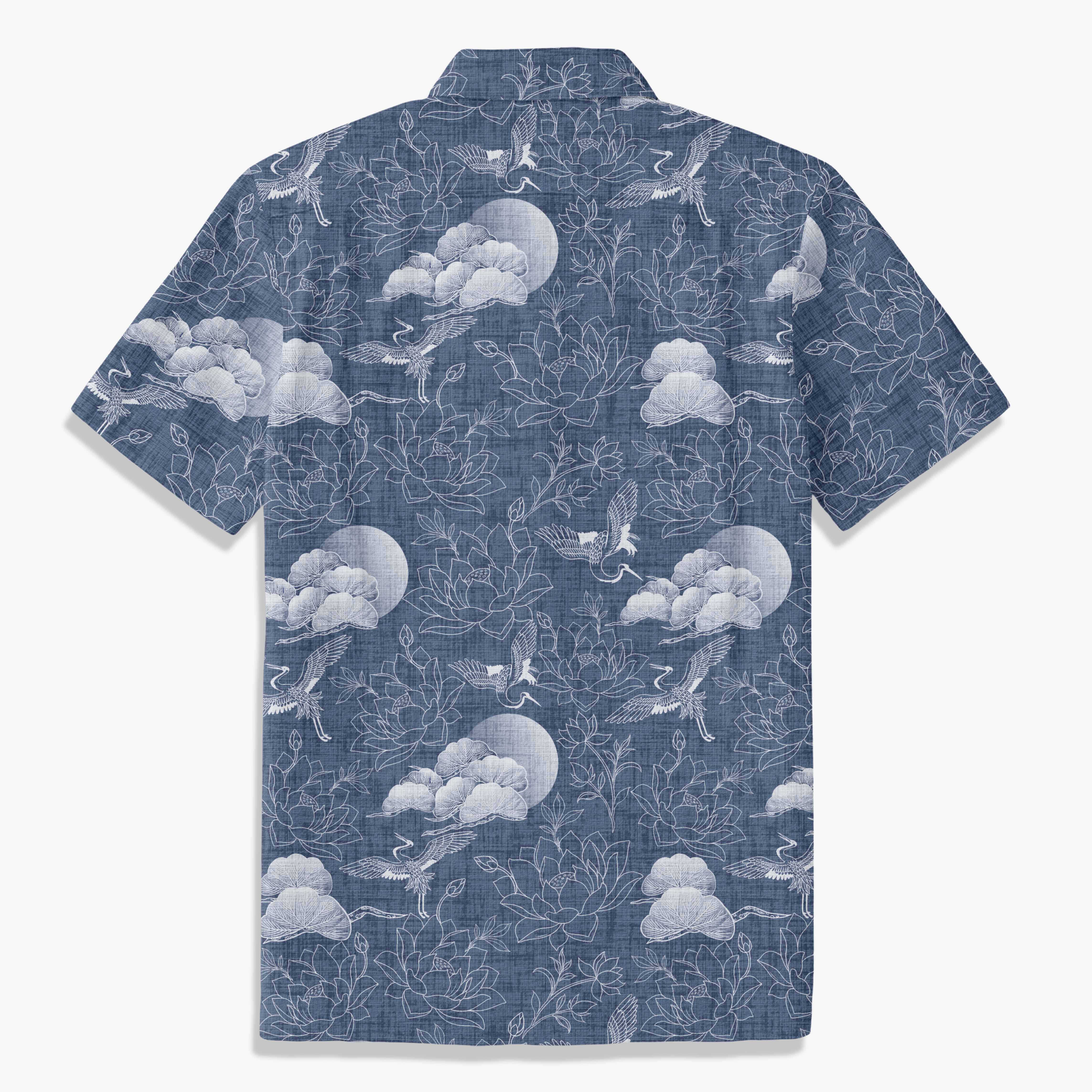 Ethereal Crane & Bloom