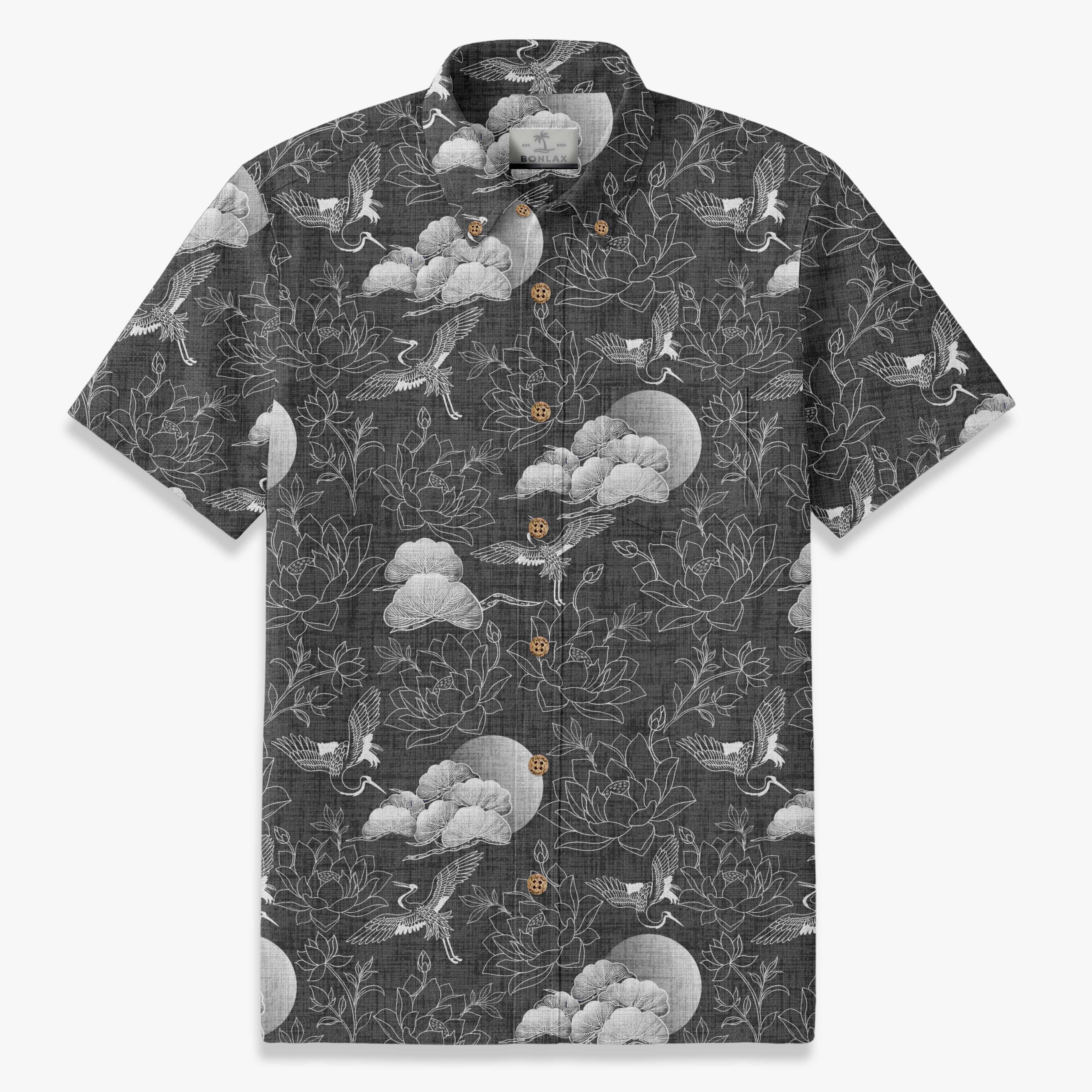 Ethereal Crane & Bloom