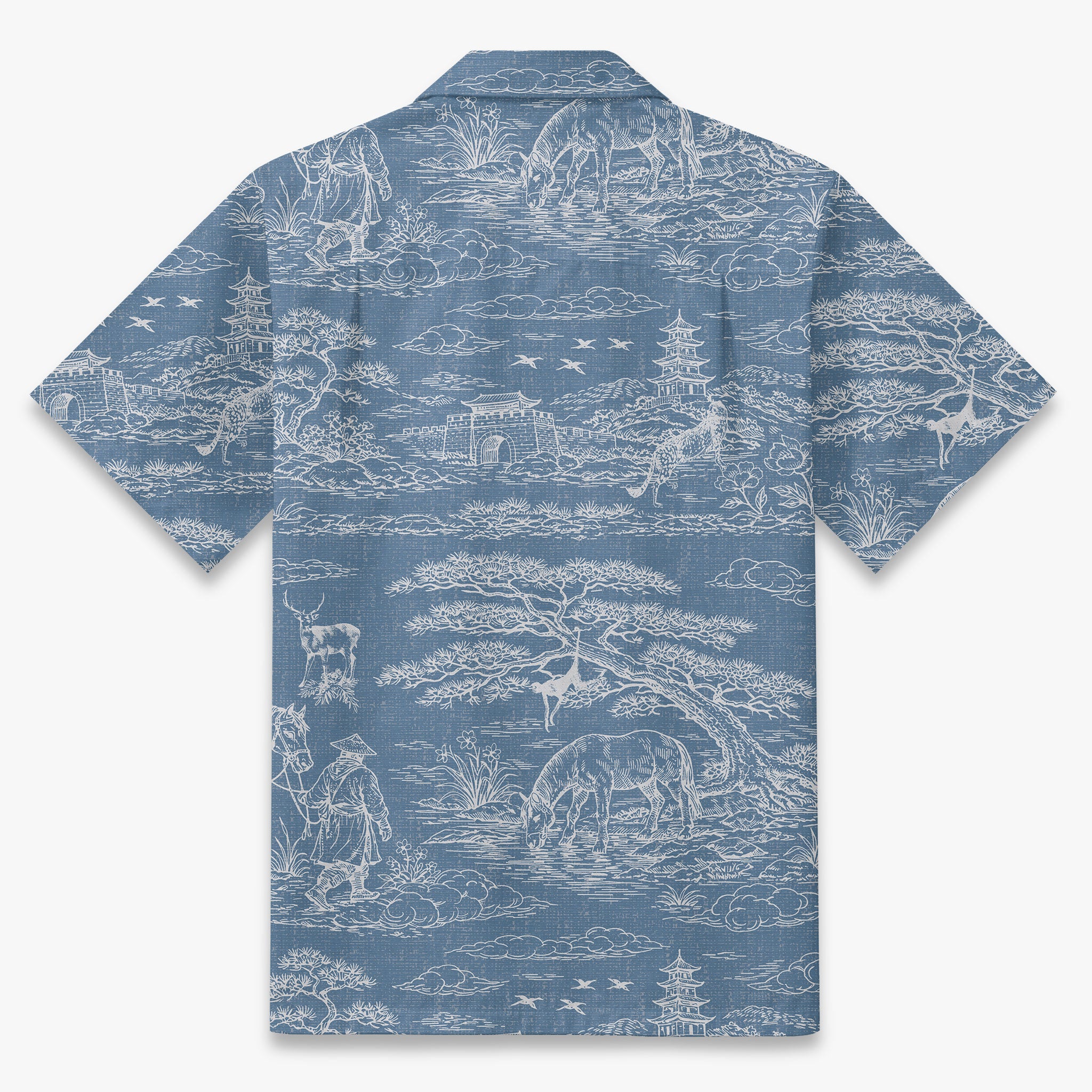 Eastern Toile Journey Camp Shirt