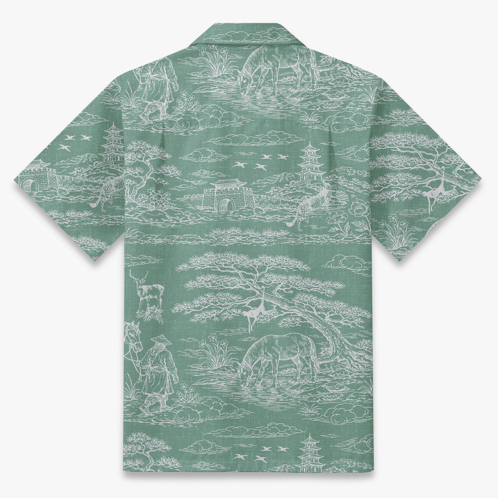 Eastern Toile Journey Camp Shirt
