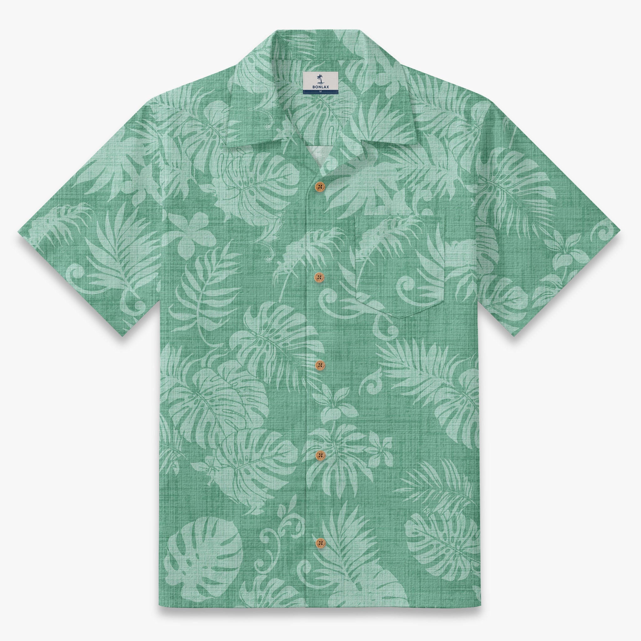Monstera Mirage Camp Shirt