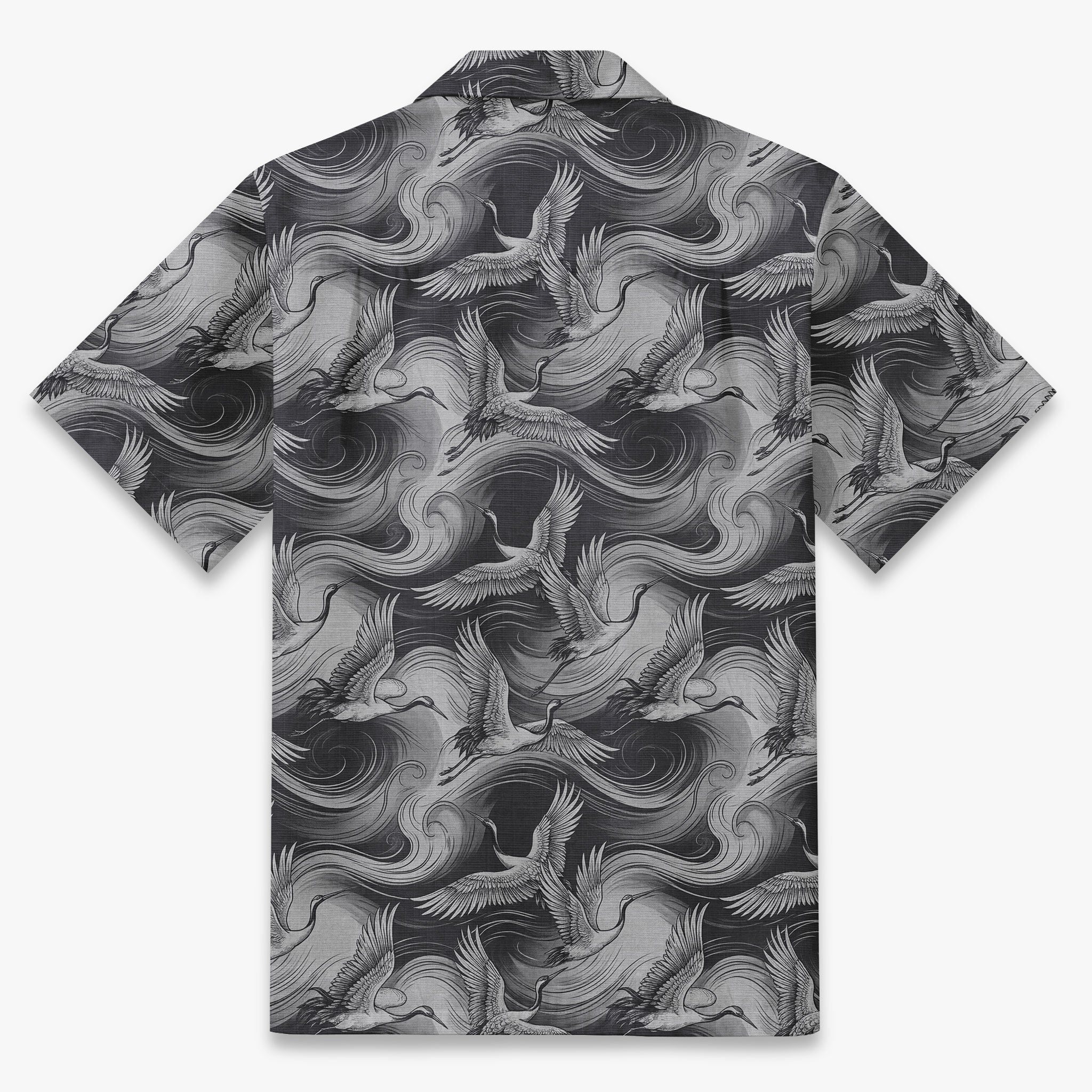 The Sumi-e Tempest Crane Shirt