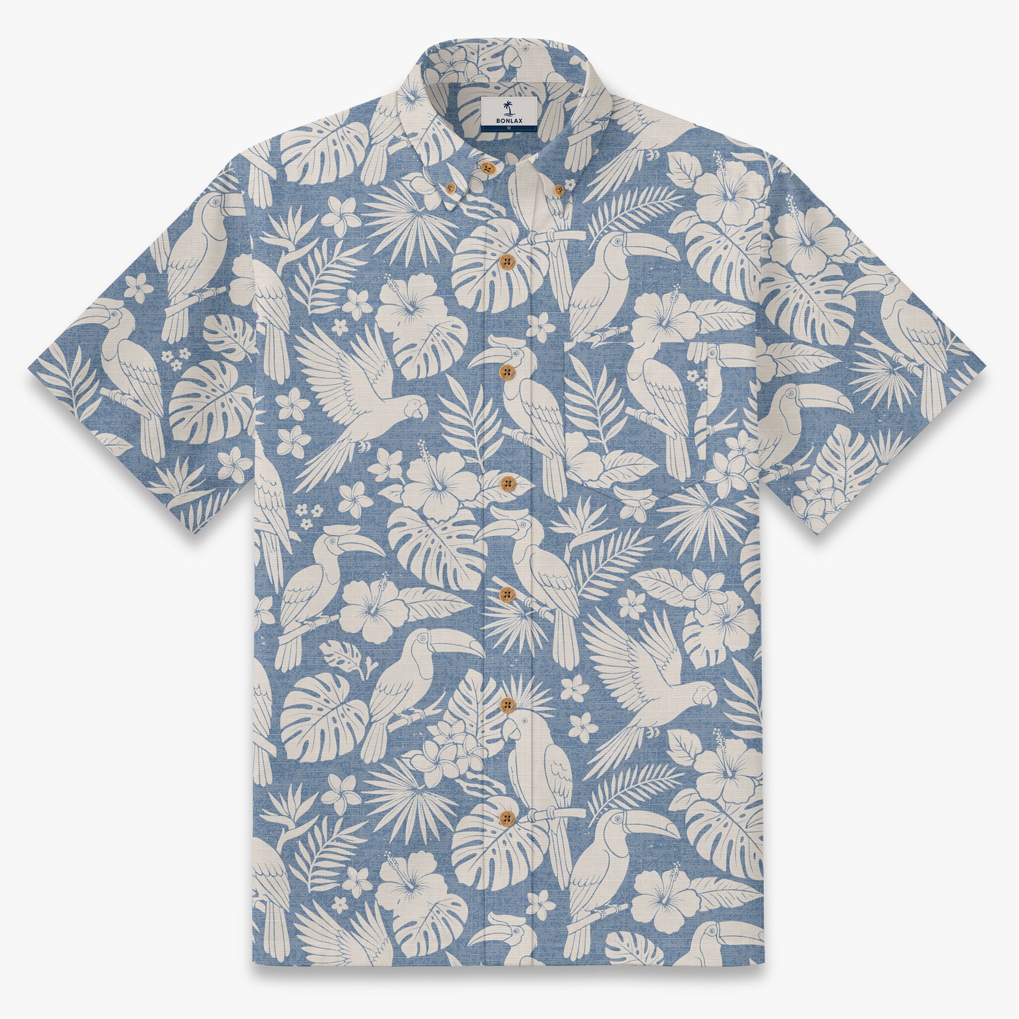 The Coastal Aviary Toile Shirt