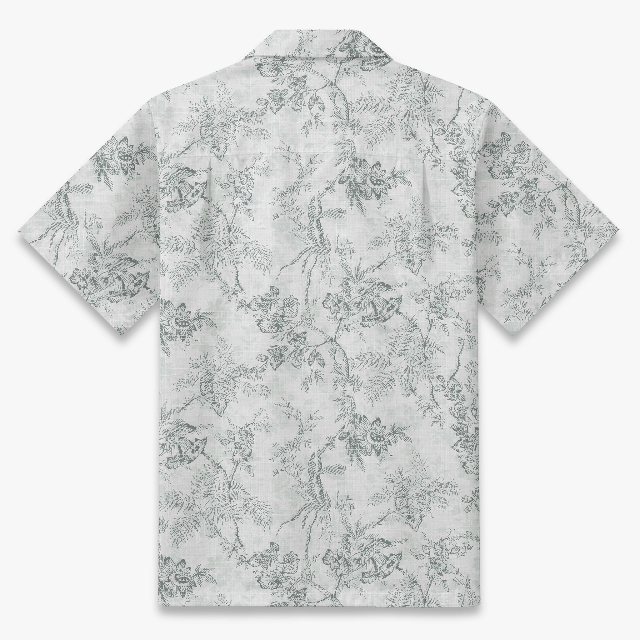 Monochromatic Botanical Toile