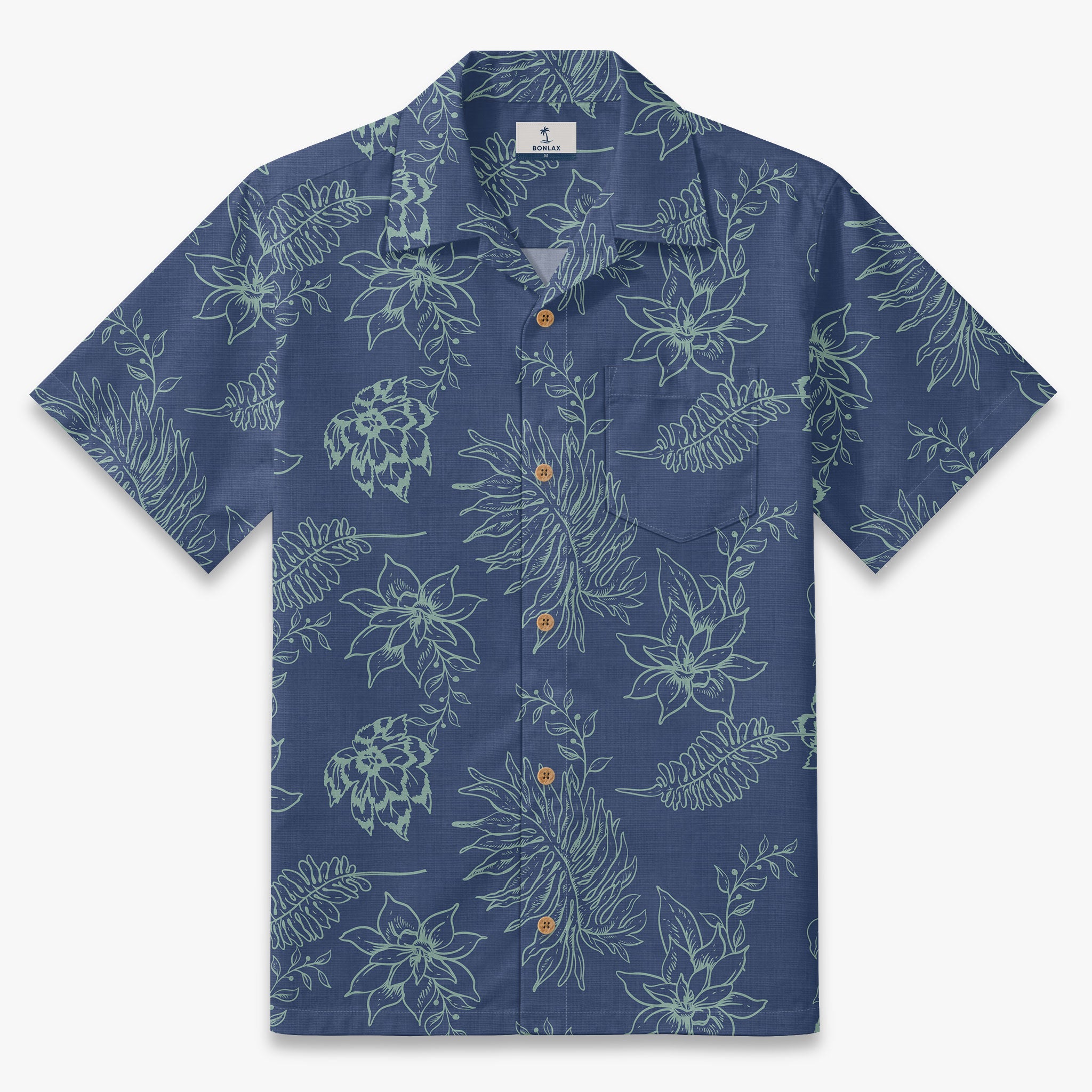 Vintage Vine Aloha Camp Shirt