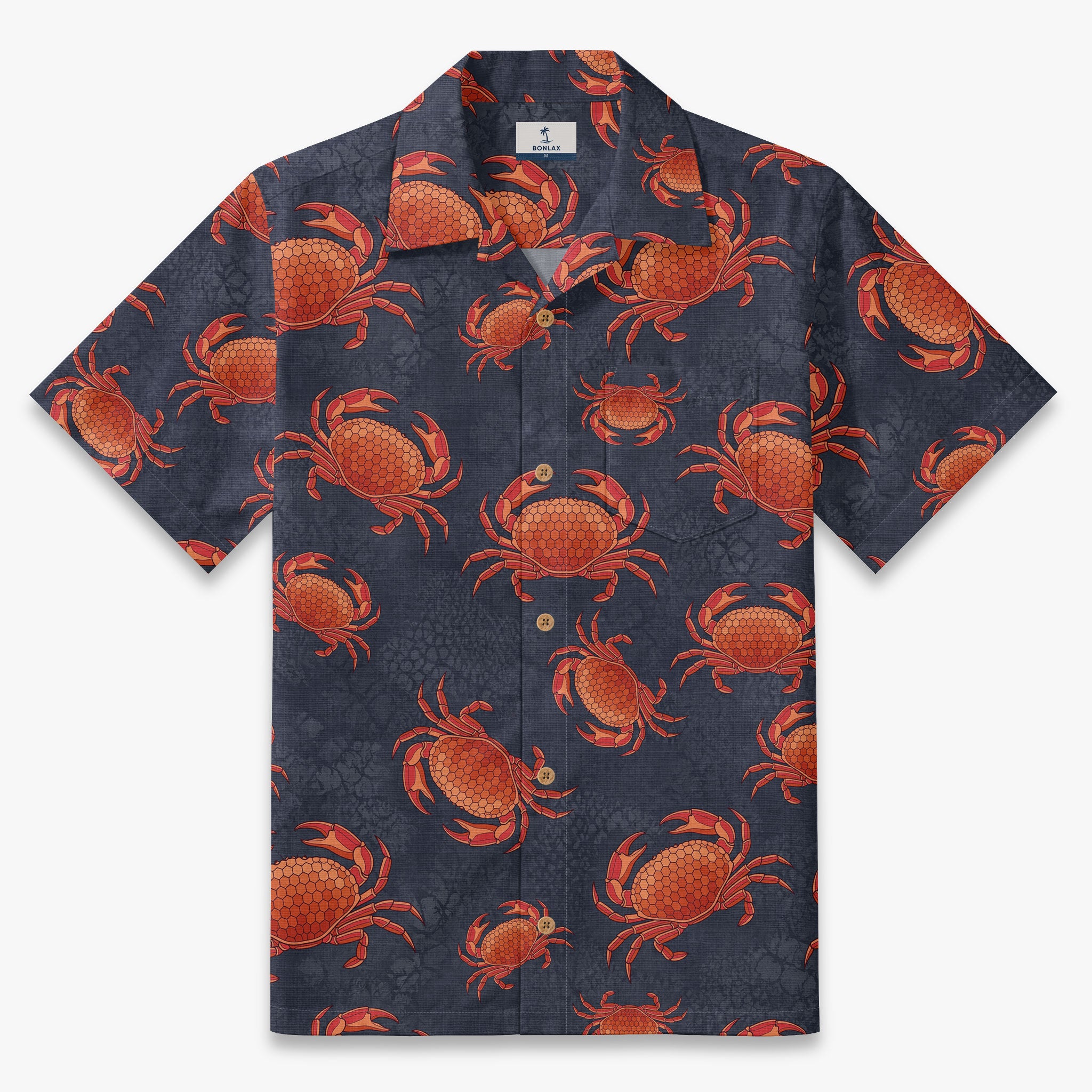 Coastal Crab Crush Camp Shirt