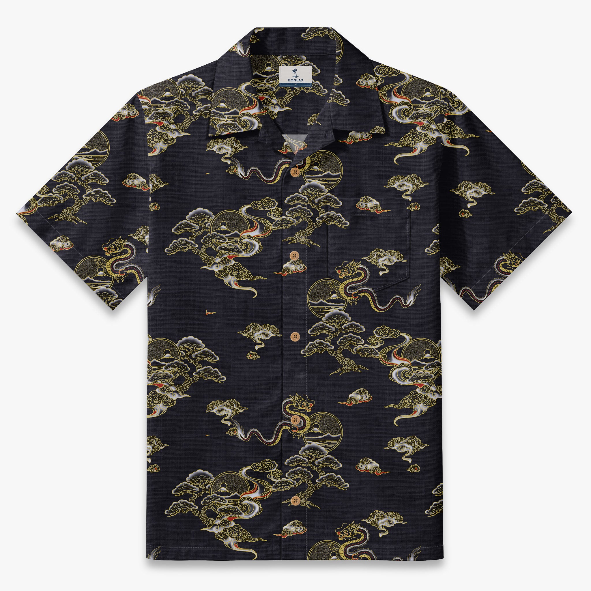 Celestial Dragon Aloha Camp Shirt