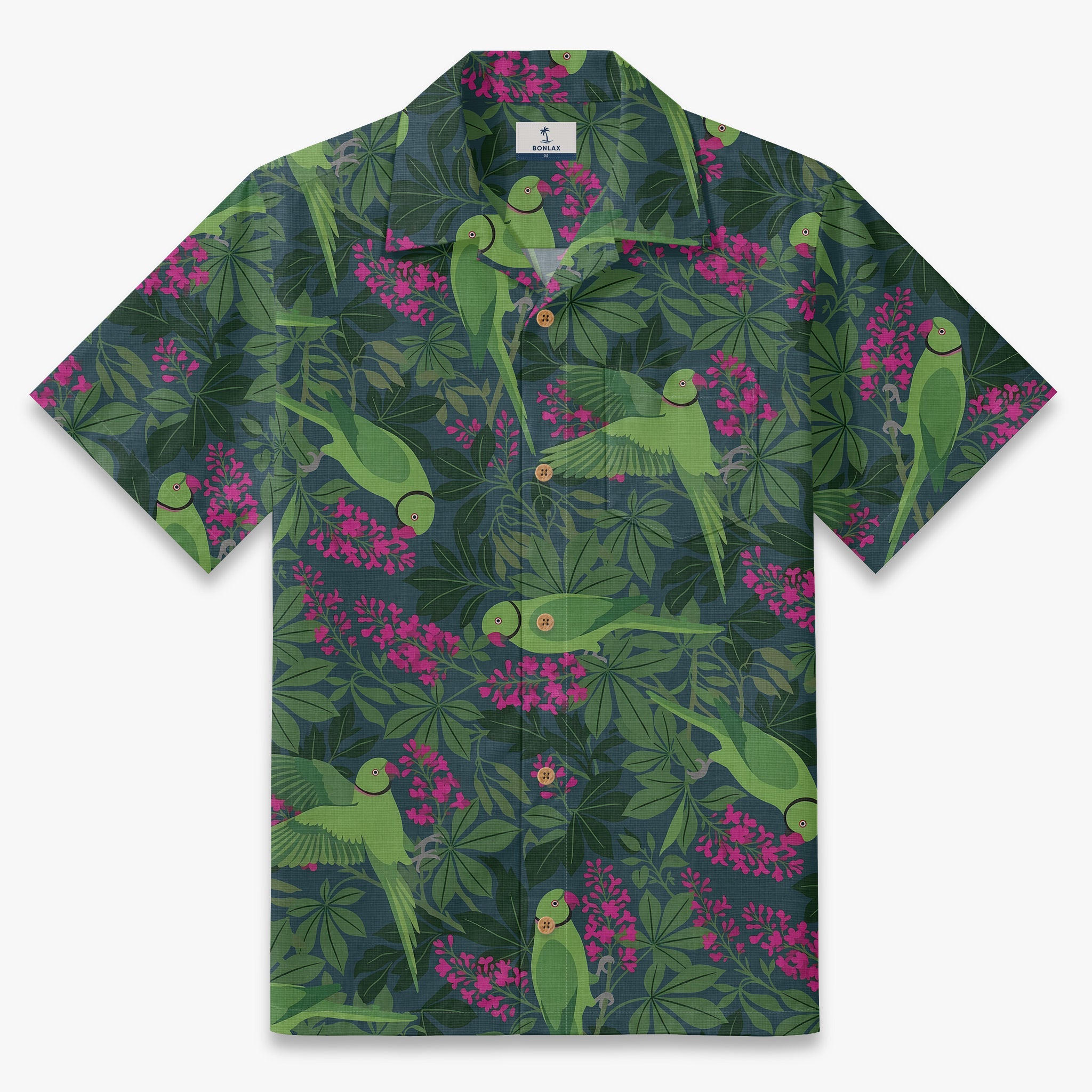 Midnight Aviary Escape Camp Shirt