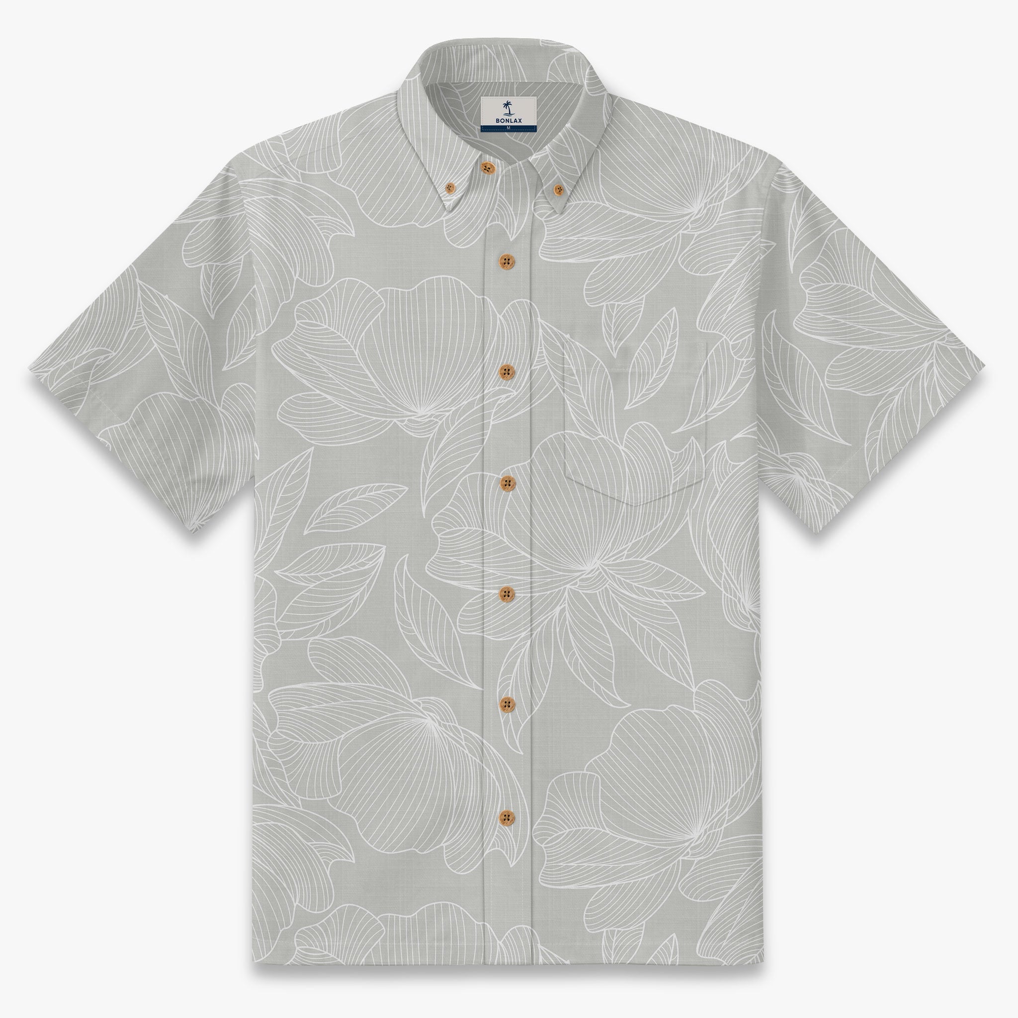 Mist Gray Botanical Aloha
