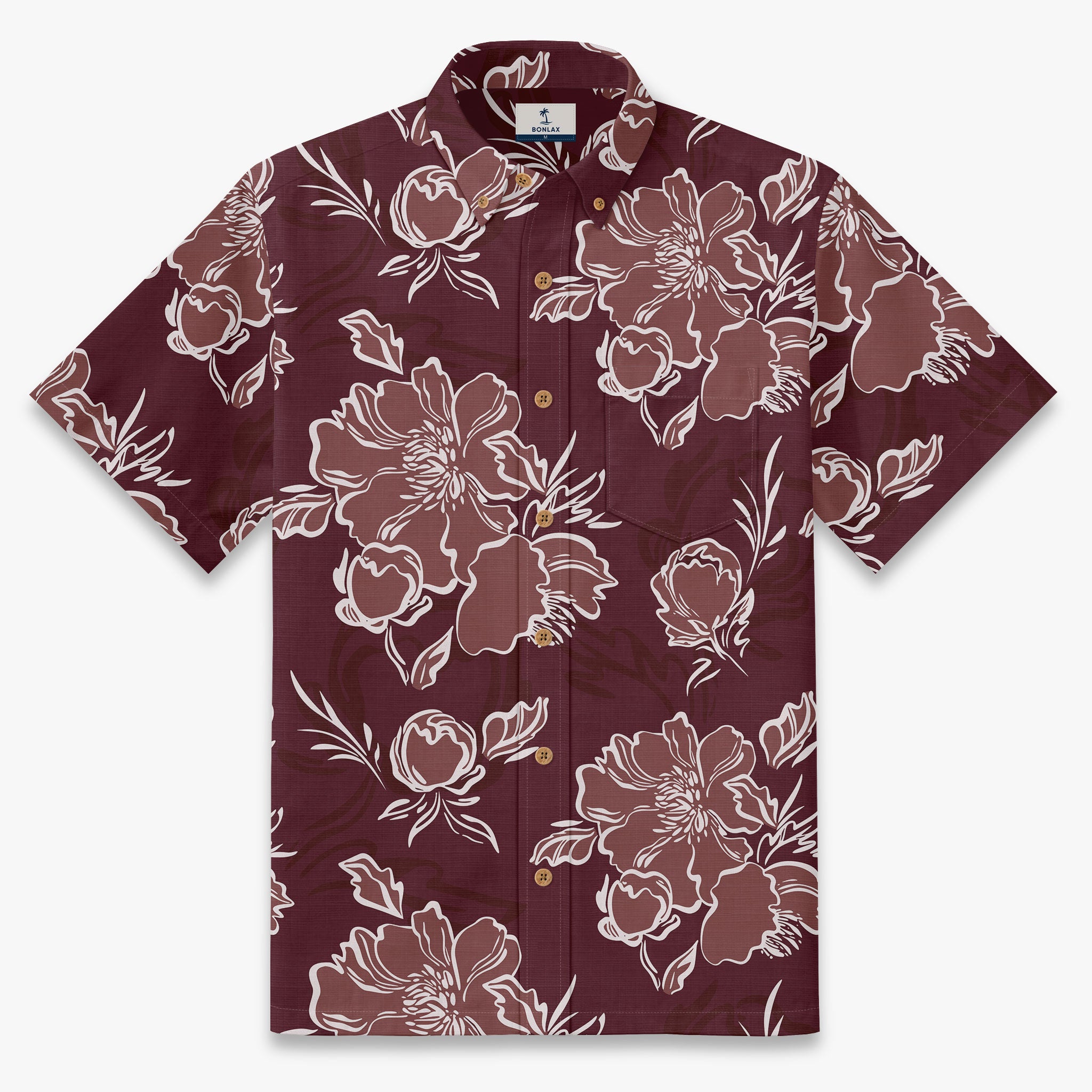 Vintage Peony Resort Shirt