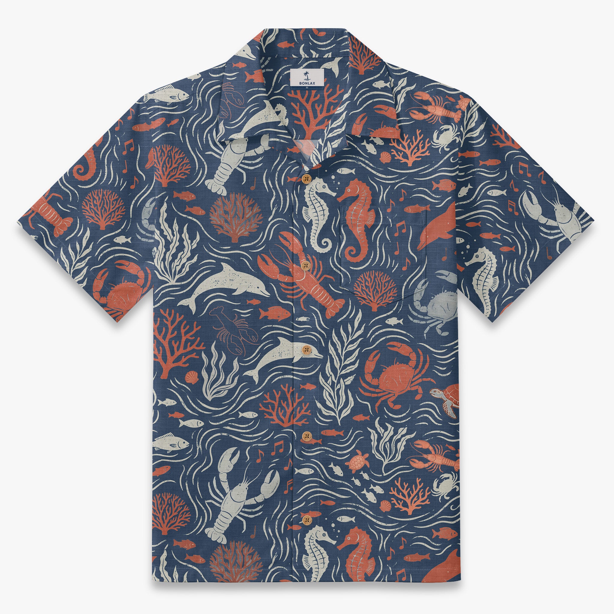 Deep Sea Symphony Camp Shirt