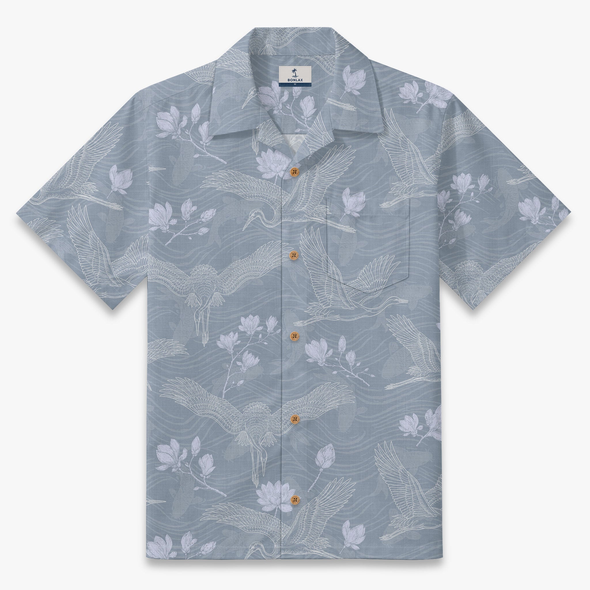 Edo Crane Flight Camp Shirt