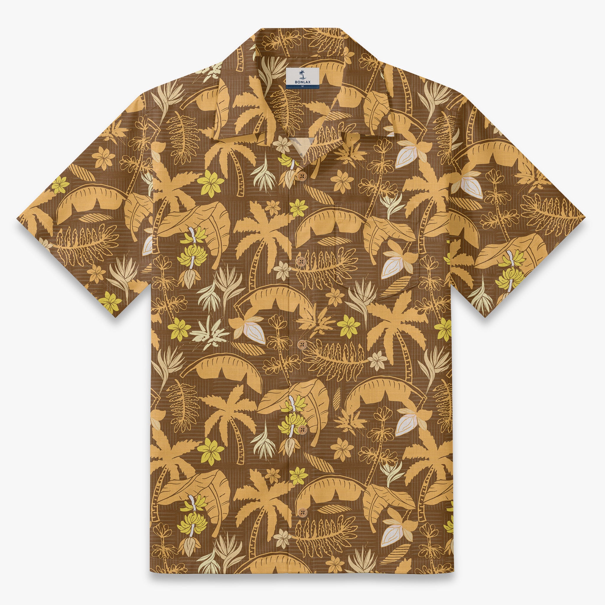 Vintage Oasis Resort Camp Shirt