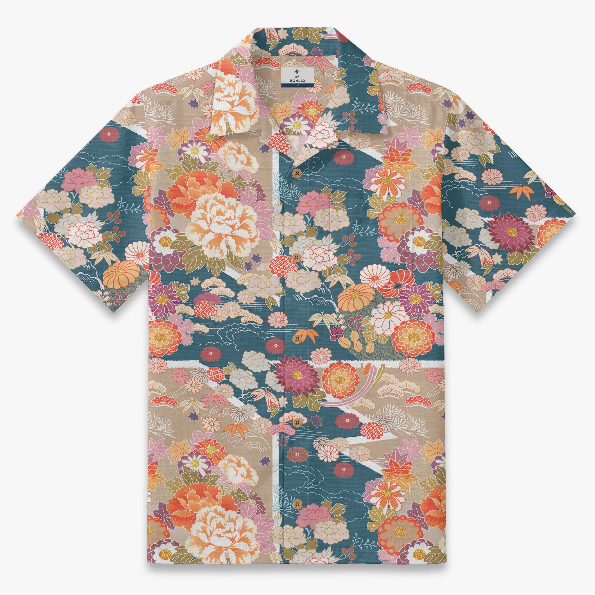 Kyoto Blossom Camp Shirt