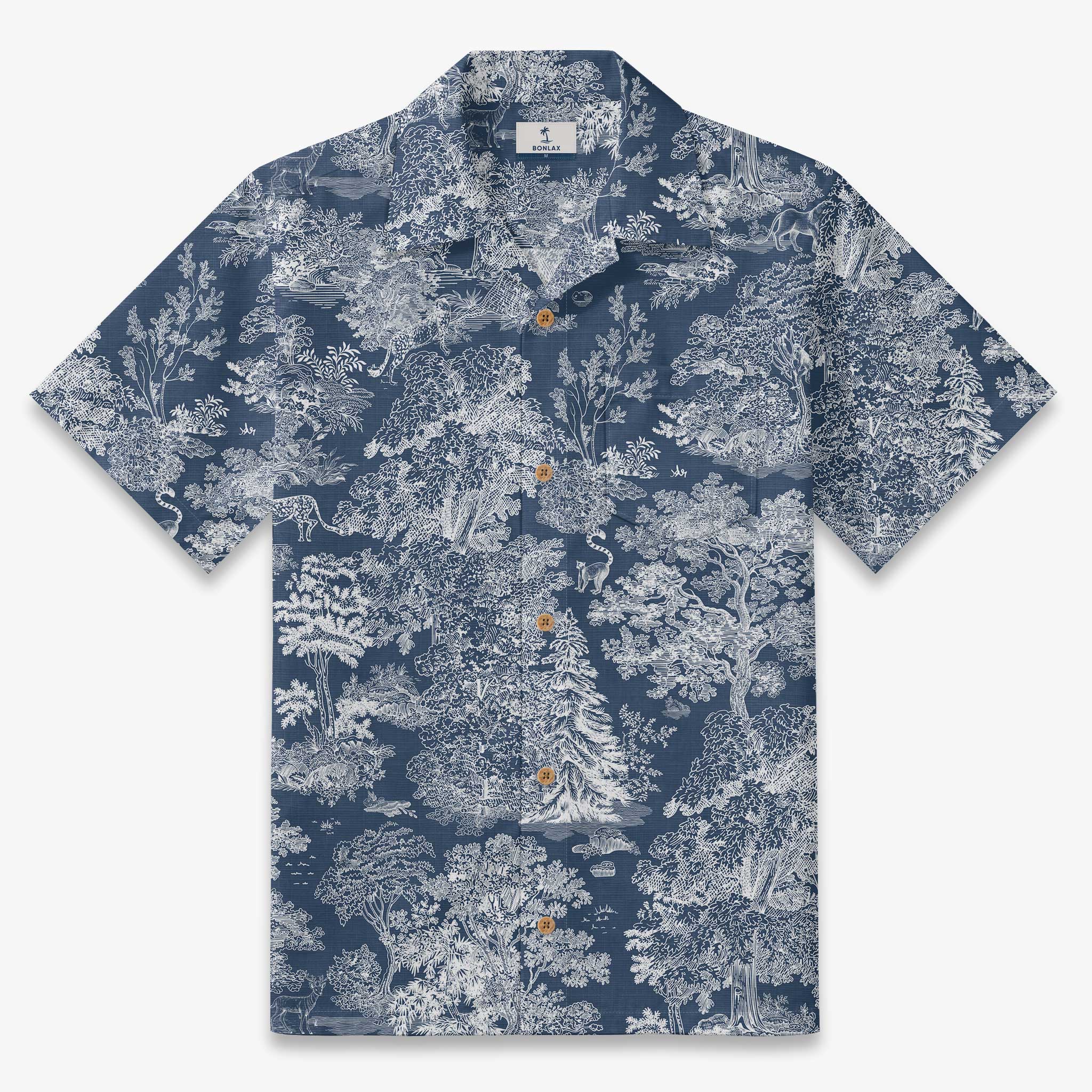Woodland Menagerie Camp Shirt