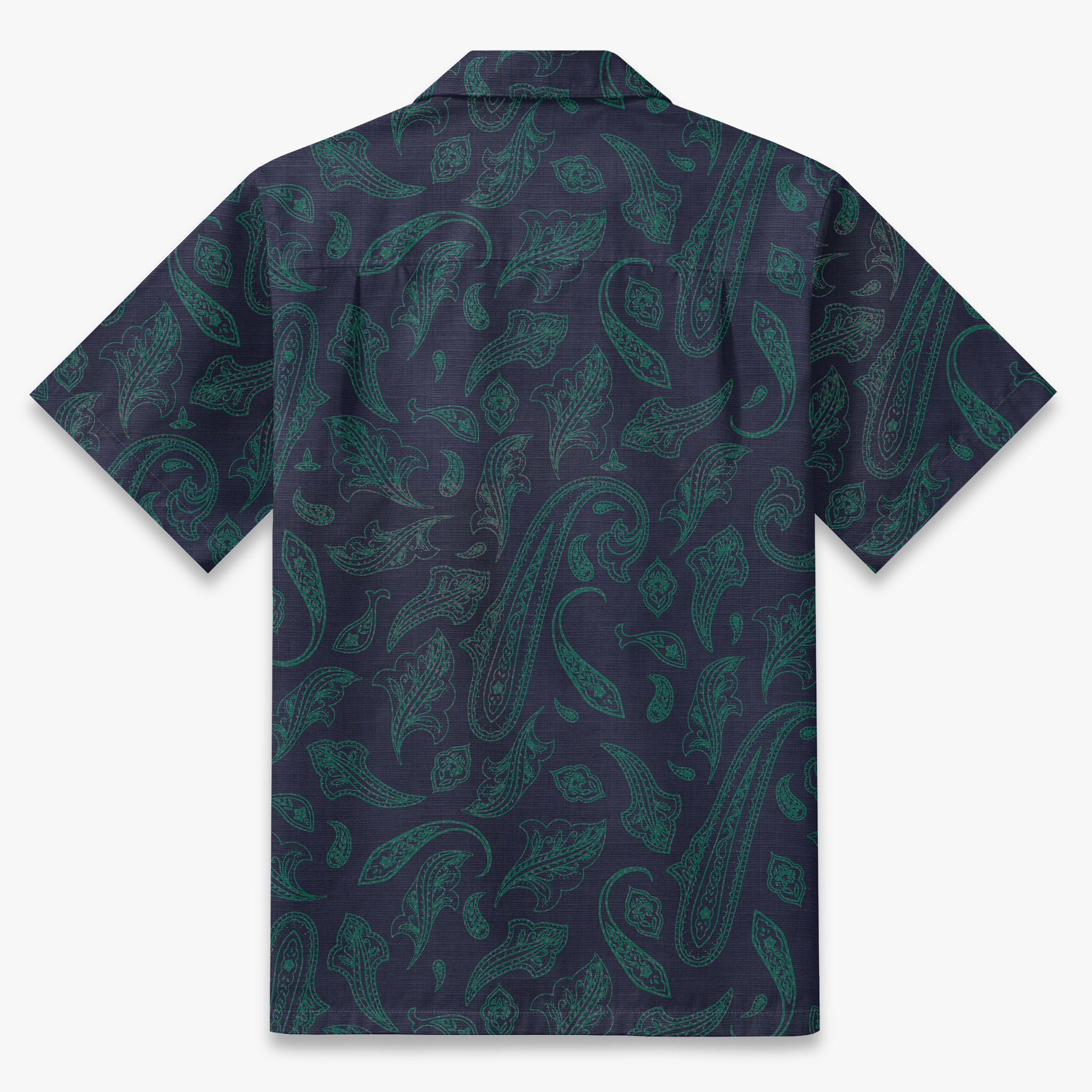 Jade Paisley Nocturne Camp Shirt