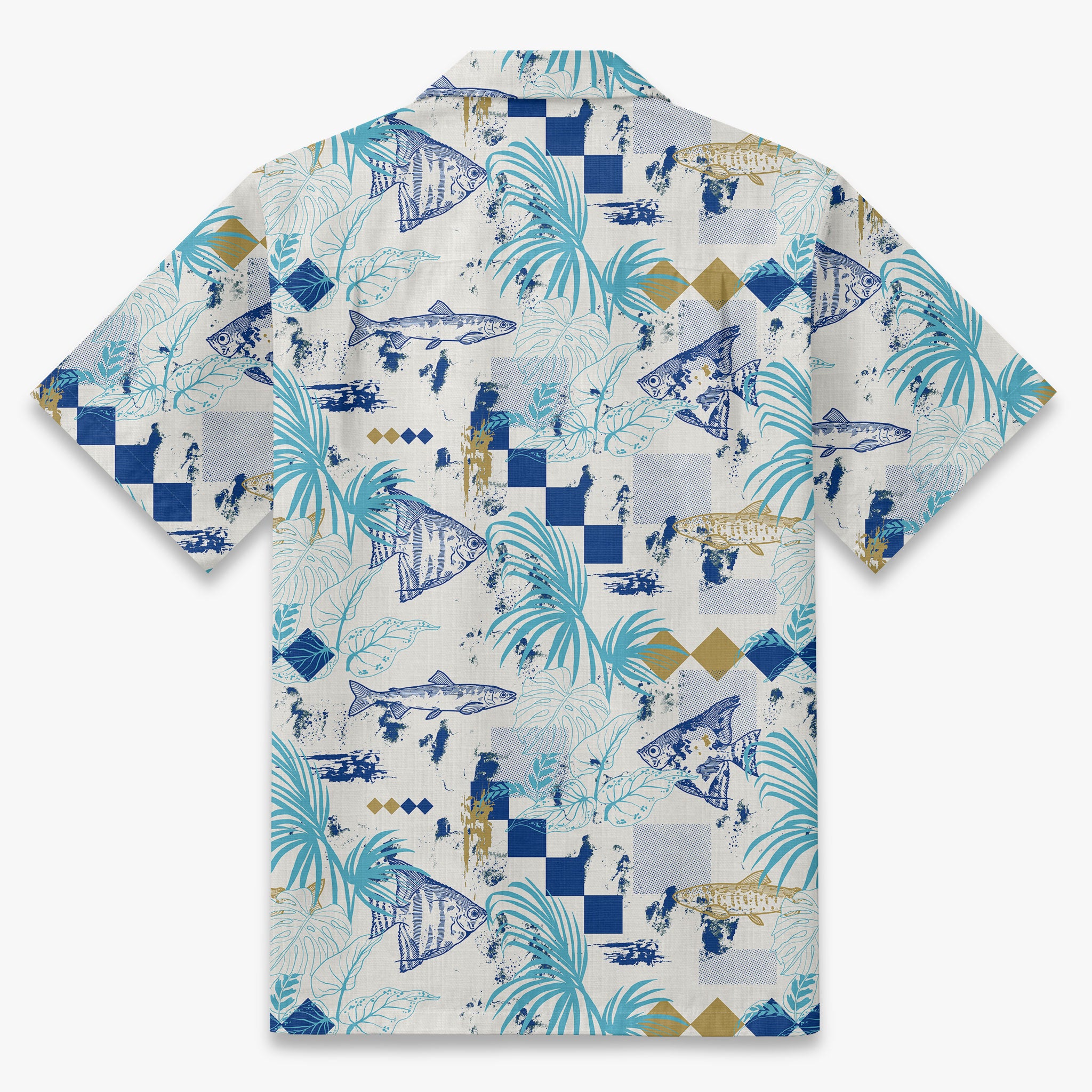 Reefline Collage Camp Shirt