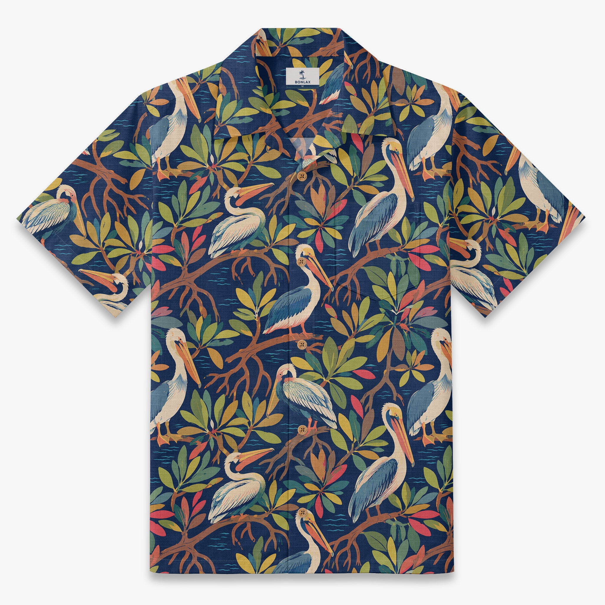 Mangrove Pelican Roost Camp Shirt