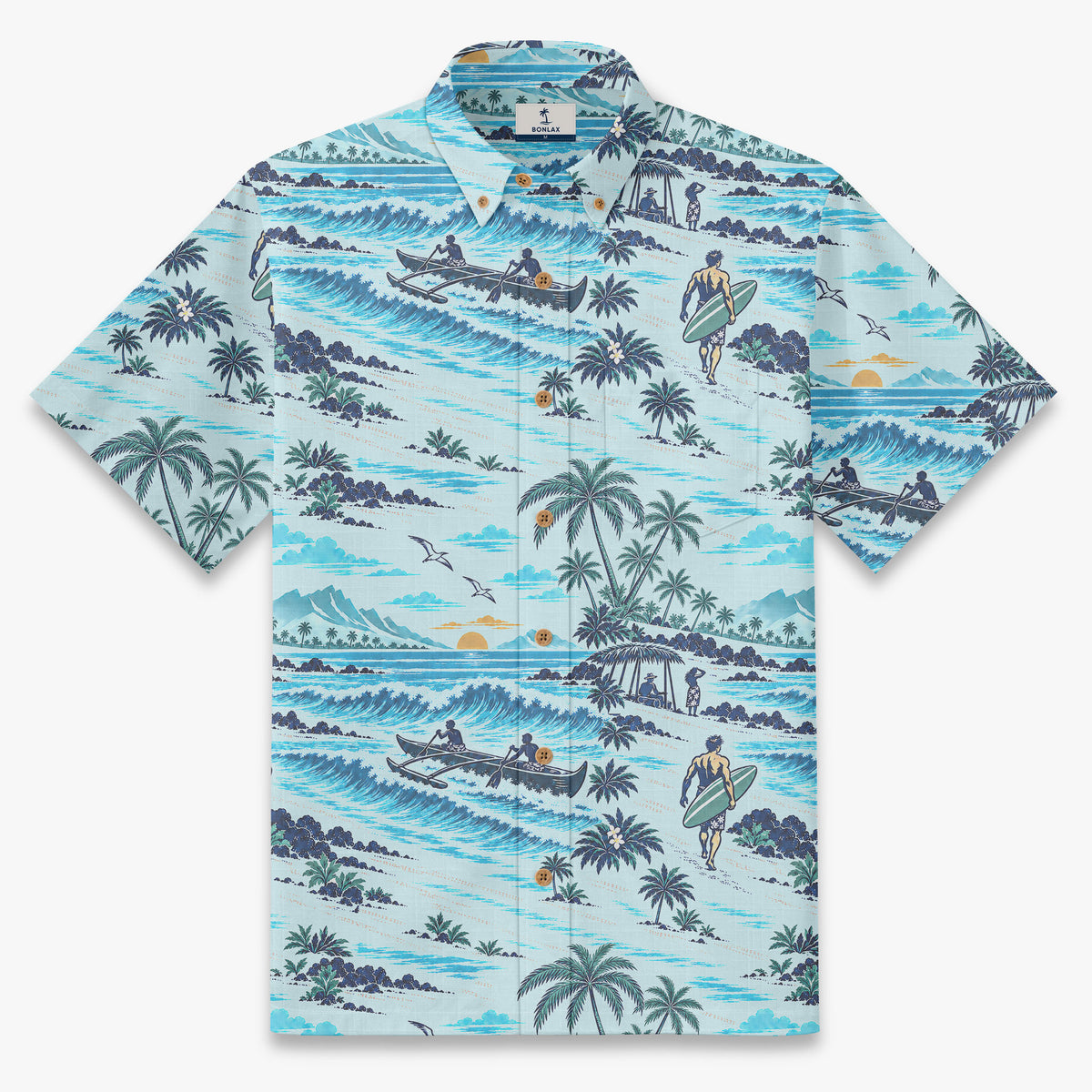 Makaha Breakers Heritage Hawaiian Shirt