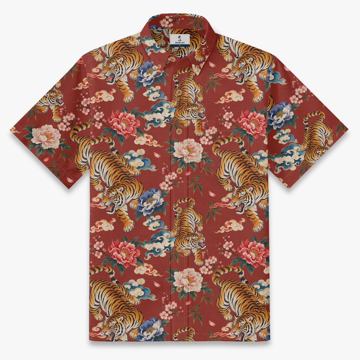 Tiger Blossom Scroll