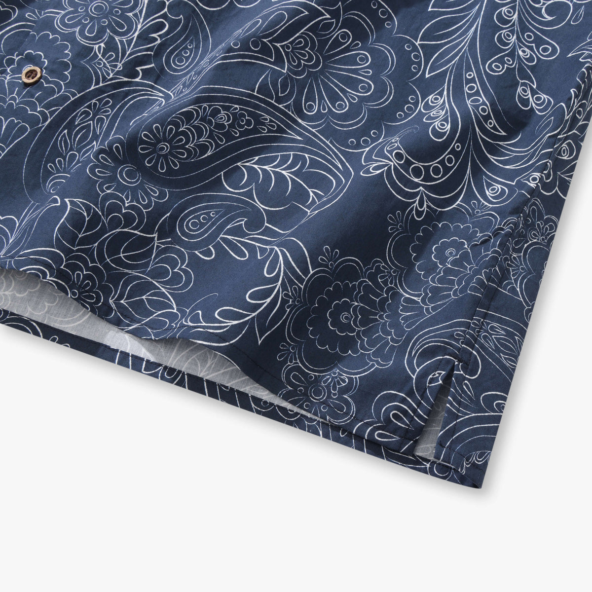 Cocoa Paisley Vintage Camp Shirt