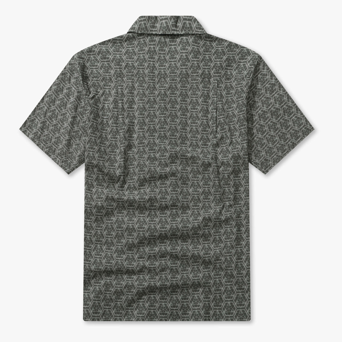 Basic Geometric Camp Shirt