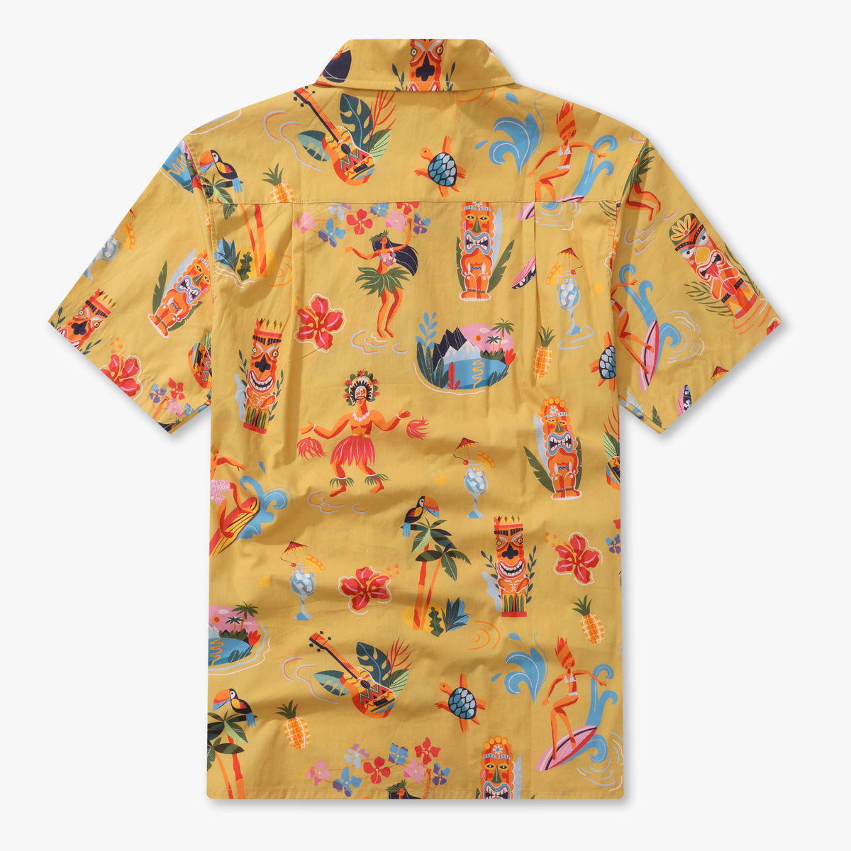 Retro Tiki Luau Hawaiihemd