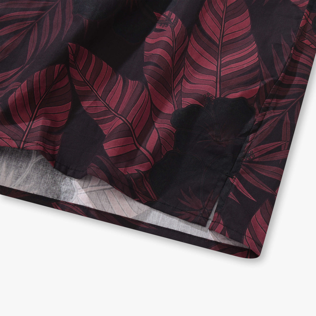Moonlit Hibiscus Camp Shirt