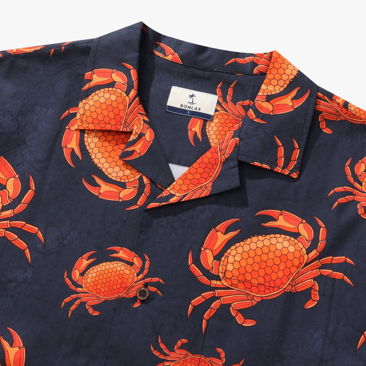 Camp-Shirt „Coastal Crab Crush“