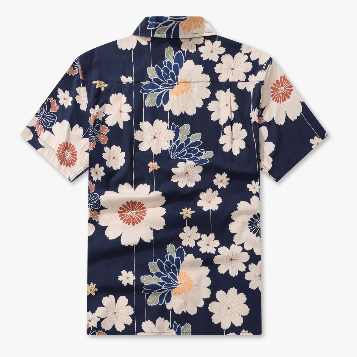 Midnight Petal Waltz Camp Shirt