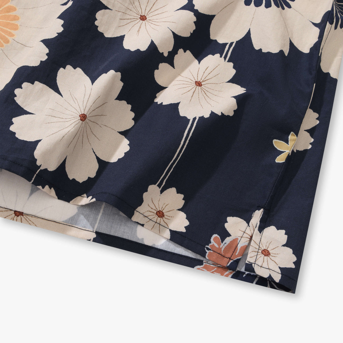 Midnight Petal Waltz Camp Shirt